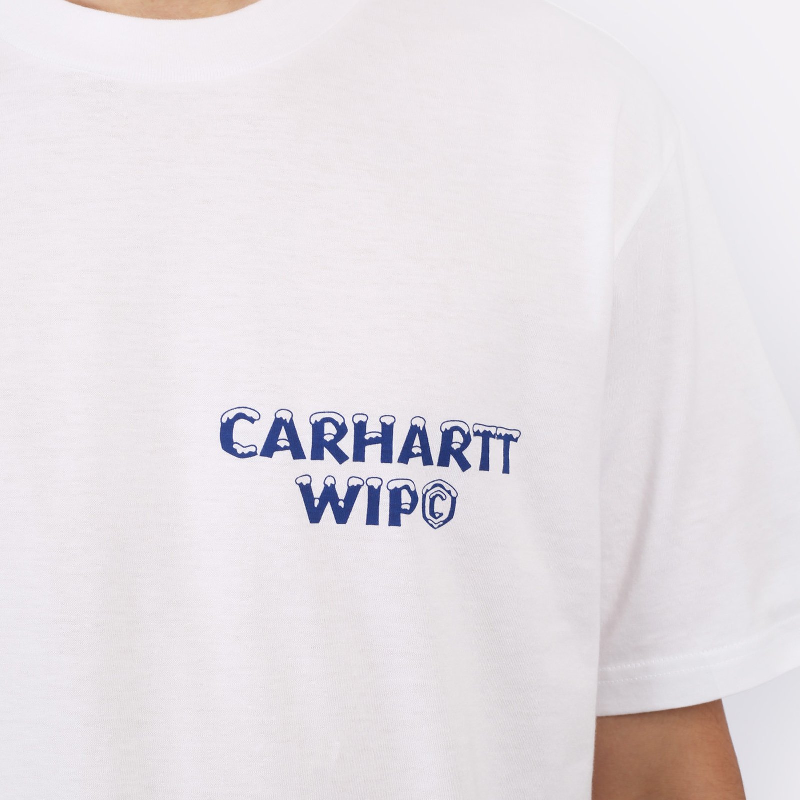 Мужская футболка Carhartt WIP S/S Ice T-Shirt (I034436-white)  - цена, описание, фото 4