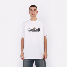 Мужская футболка Carhartt WIP S/S Label Script T-Shirt (I034421-white)