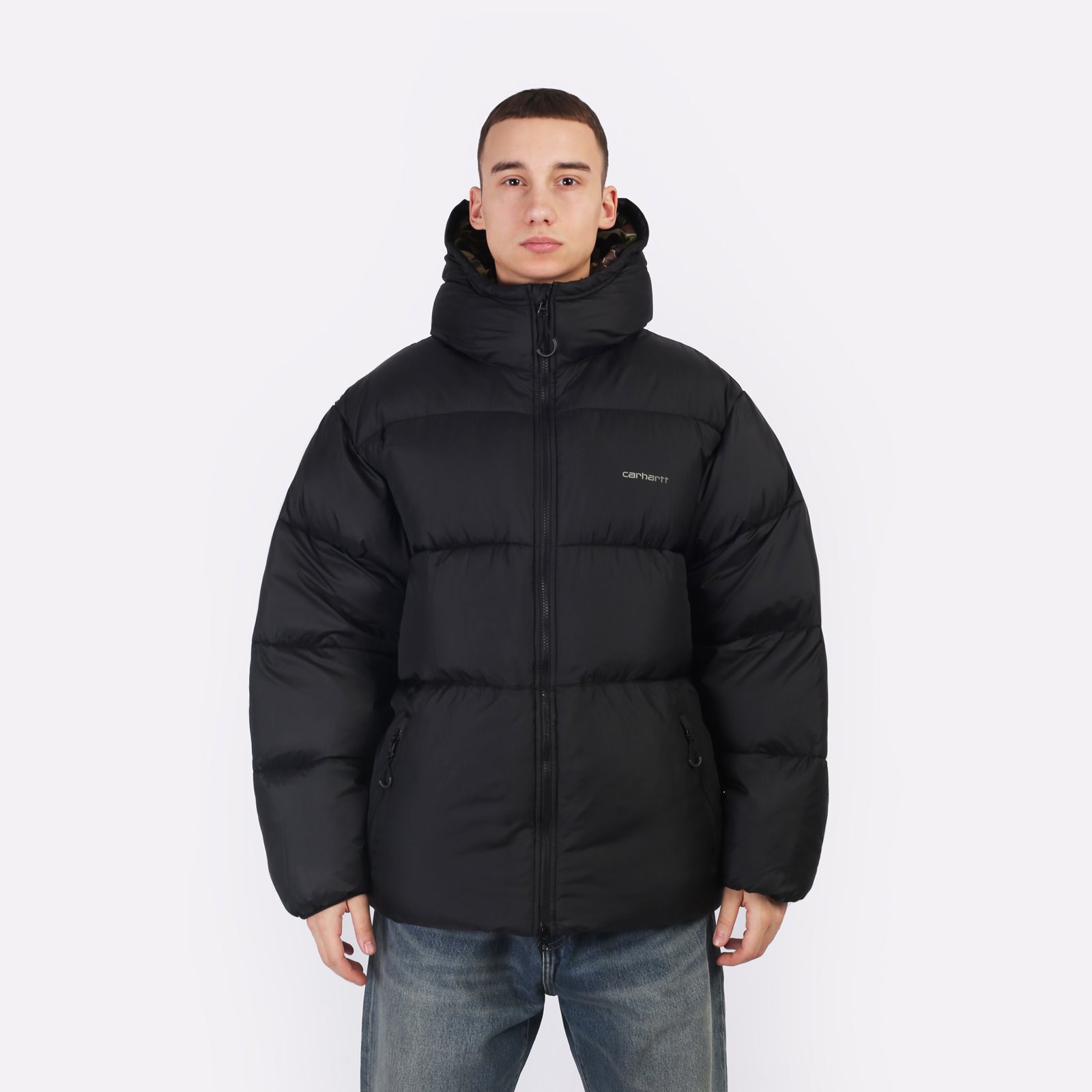 Мужская куртка Carhartt WIP Toronto Jacket (I033920-black/green)  - цена, описание, фото 1