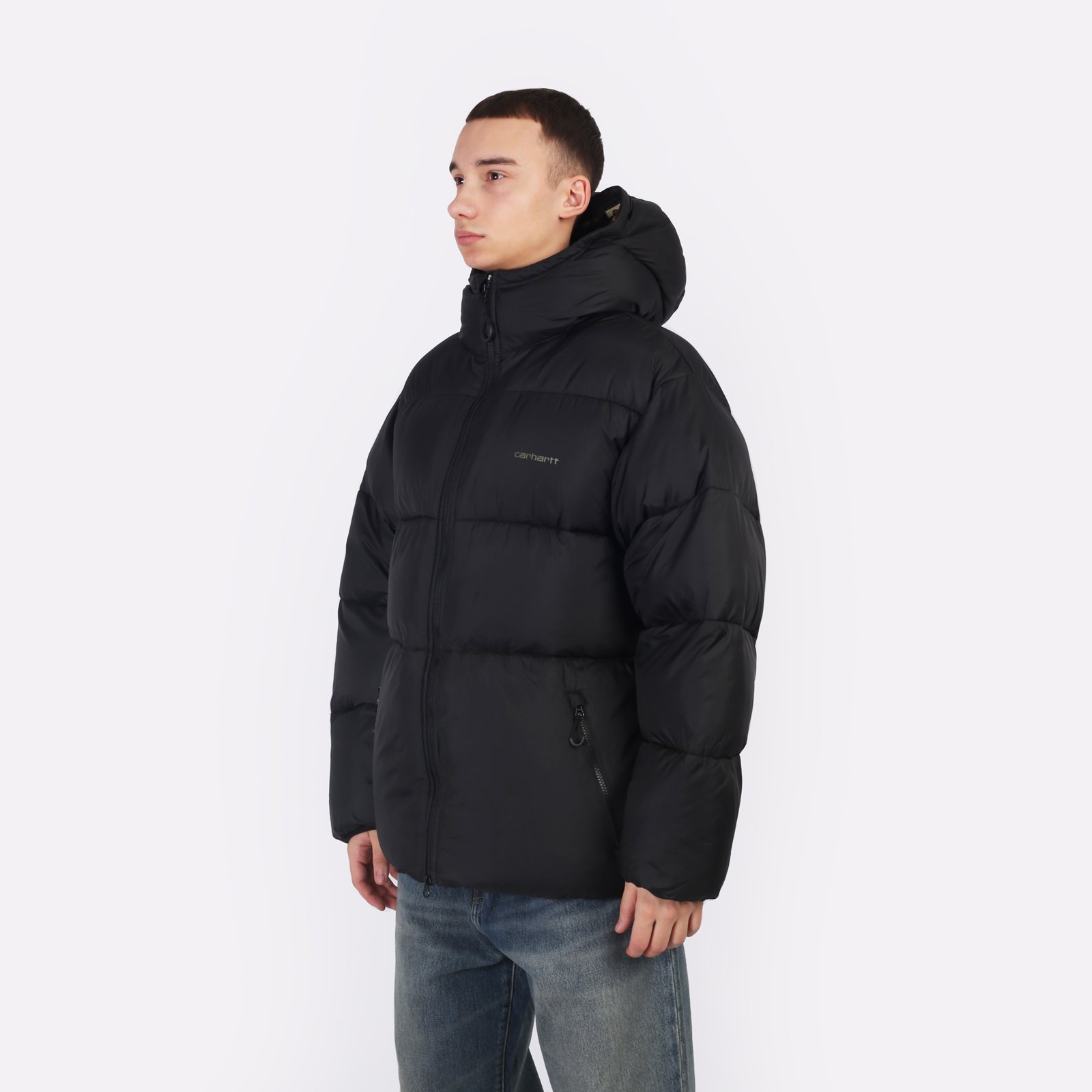 Мужская куртка Carhartt WIP Toronto Jacket (I033920-black/green)  - цена, описание, фото 3