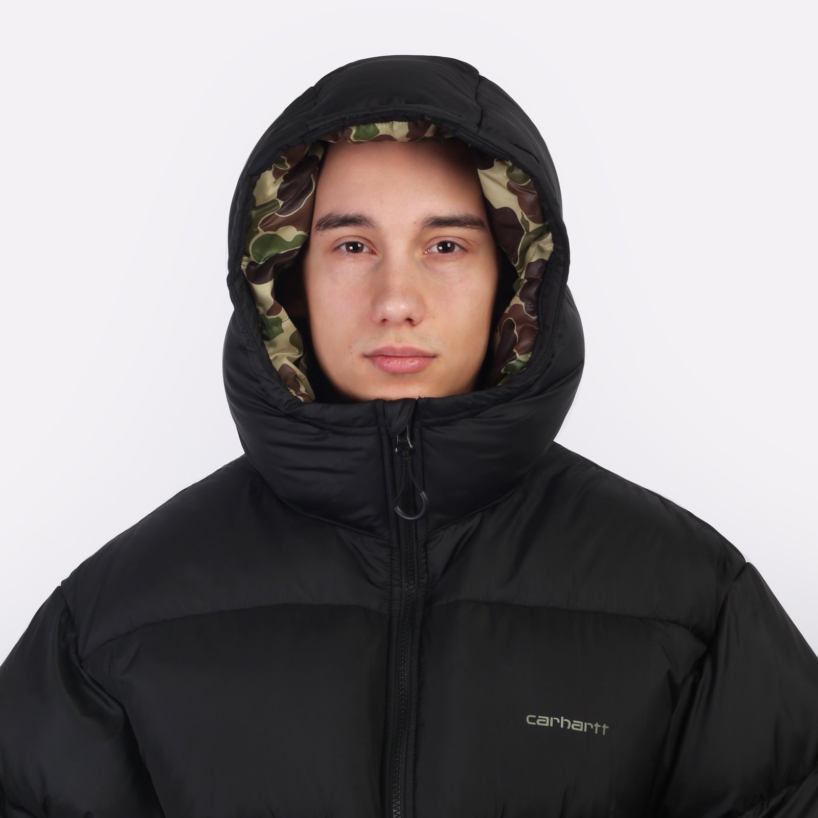 Мужская куртка Carhartt WIP Toronto Jacket (I033920-black/green)  - цена, описание, фото 4