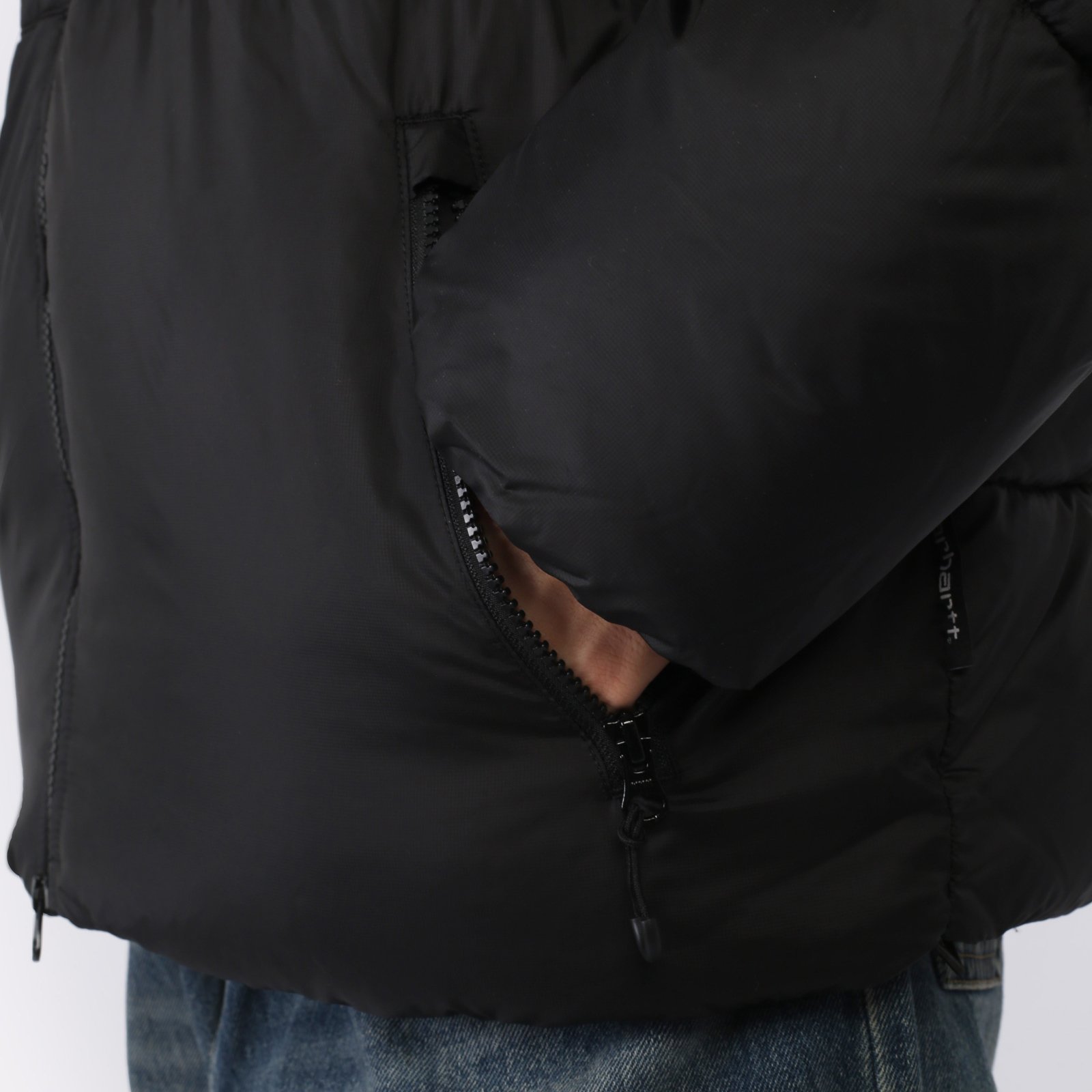 Мужская куртка Carhartt WIP Toronto Jacket (I033920-black/green)  - цена, описание, фото 6