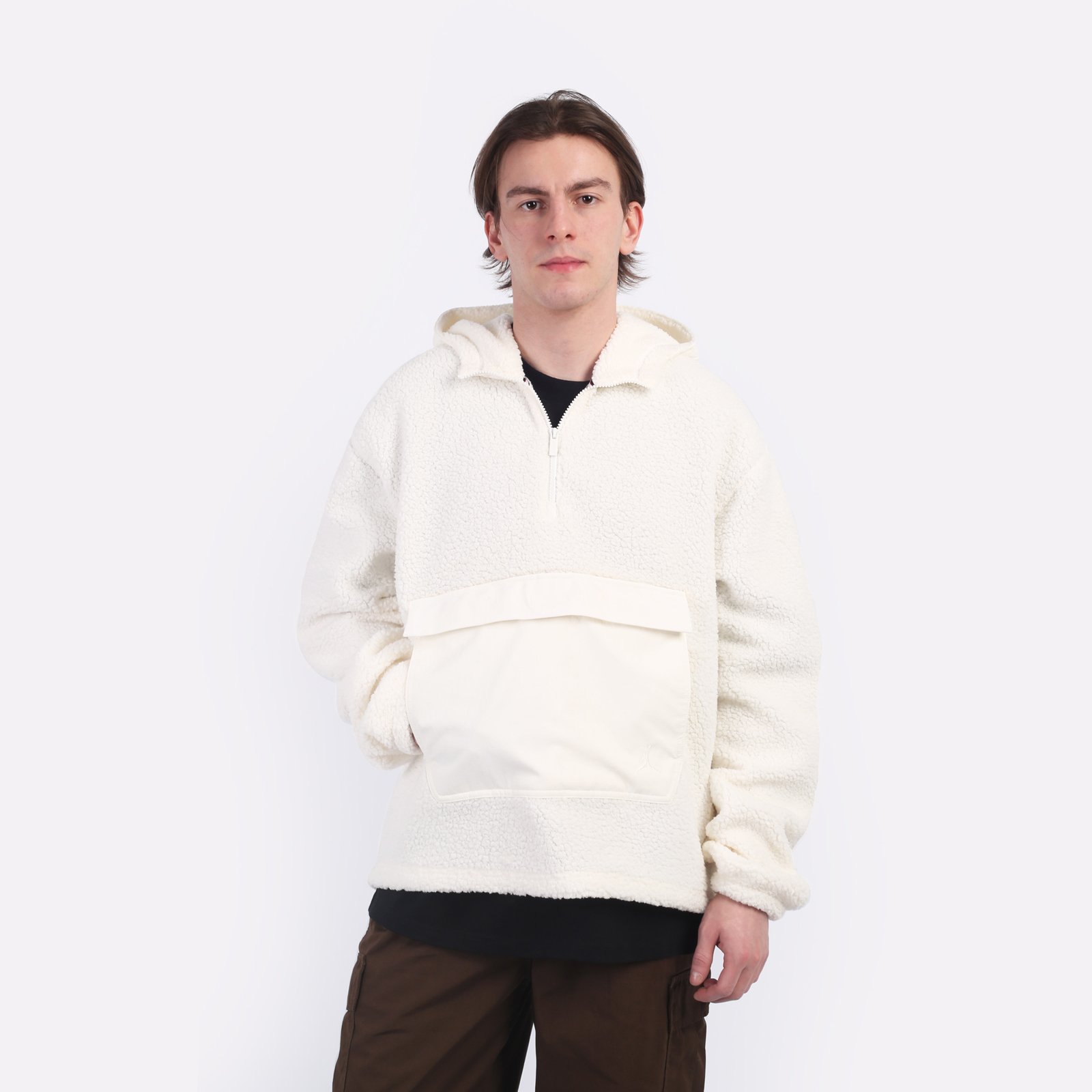 Мужская толстовка Jordan Flight High-Pile Fleece Pullover Hoodie (FV7452-133)  - цена, описание, фото 1