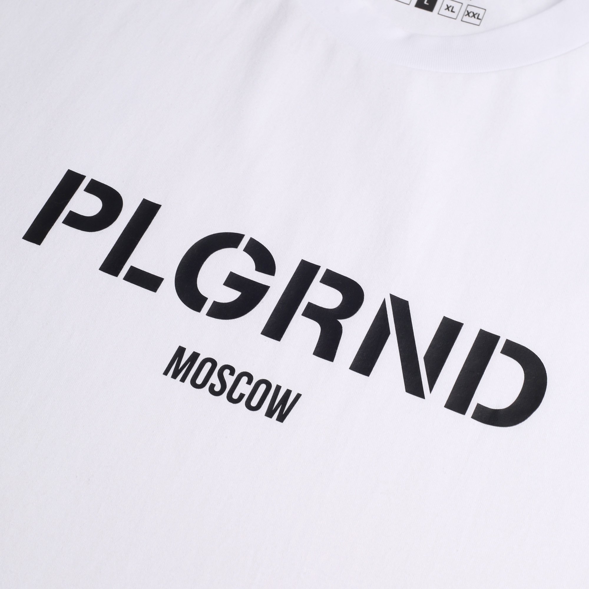 Мужская майка PLAYGROUND Logo (plgrnd-shortsleeve-white)  - цена, описание, фото 2