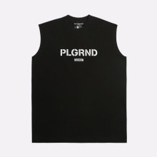 Мужская майка PLAYGROUND Logo (plgrnd-shortsleeve-black)