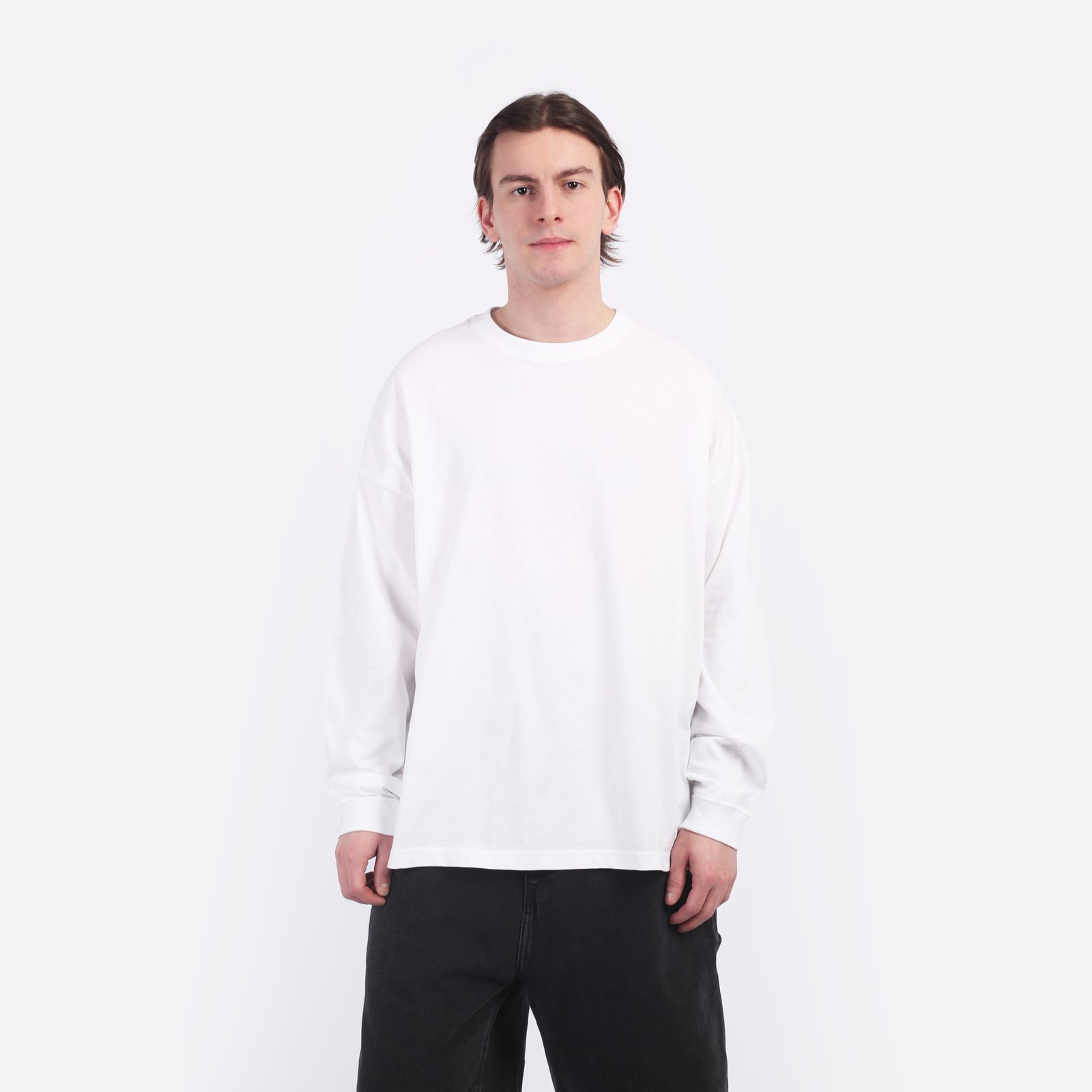 Лонгслив United Athle Blank (5509-01_белый)  - цена, описание, фото 1