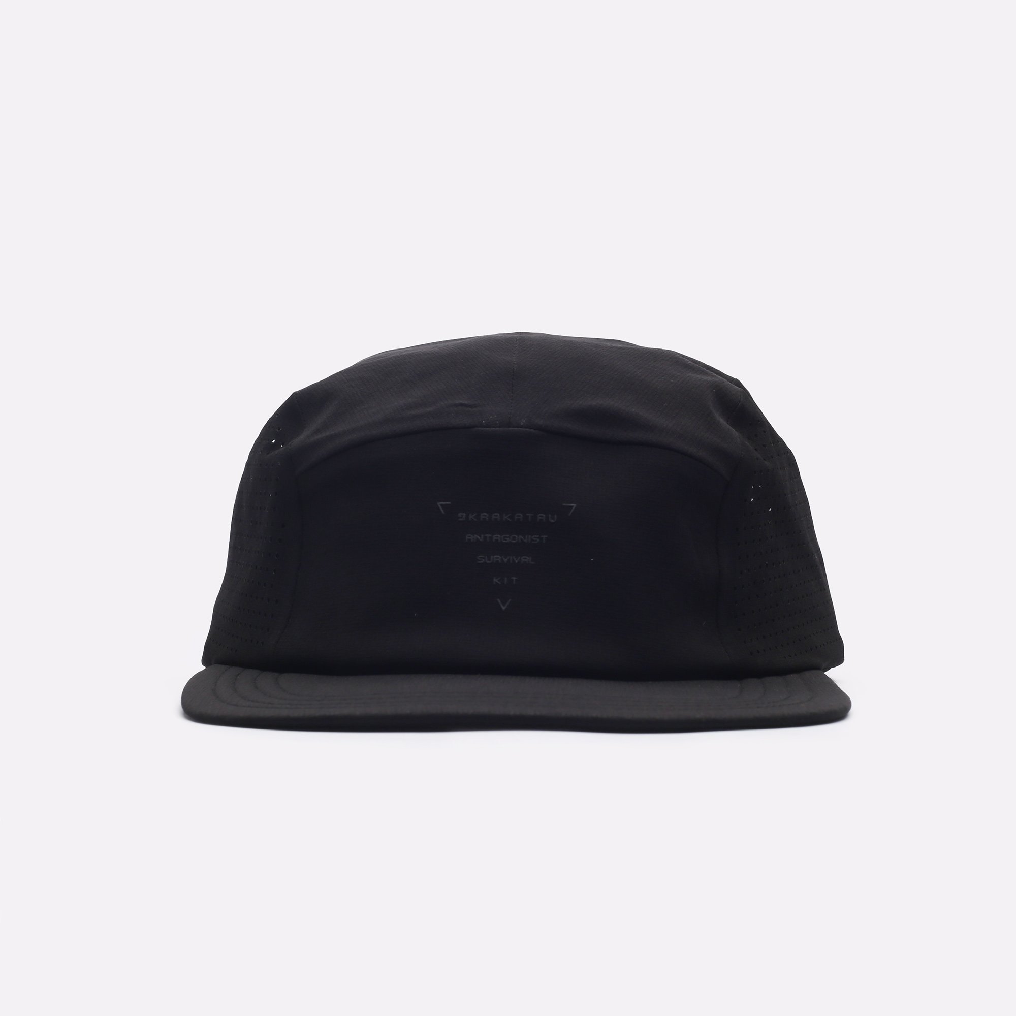 Кепка KRAKATAU 5 Panel Cap (Pu80-1-черный)  - цена, описание, фото 3