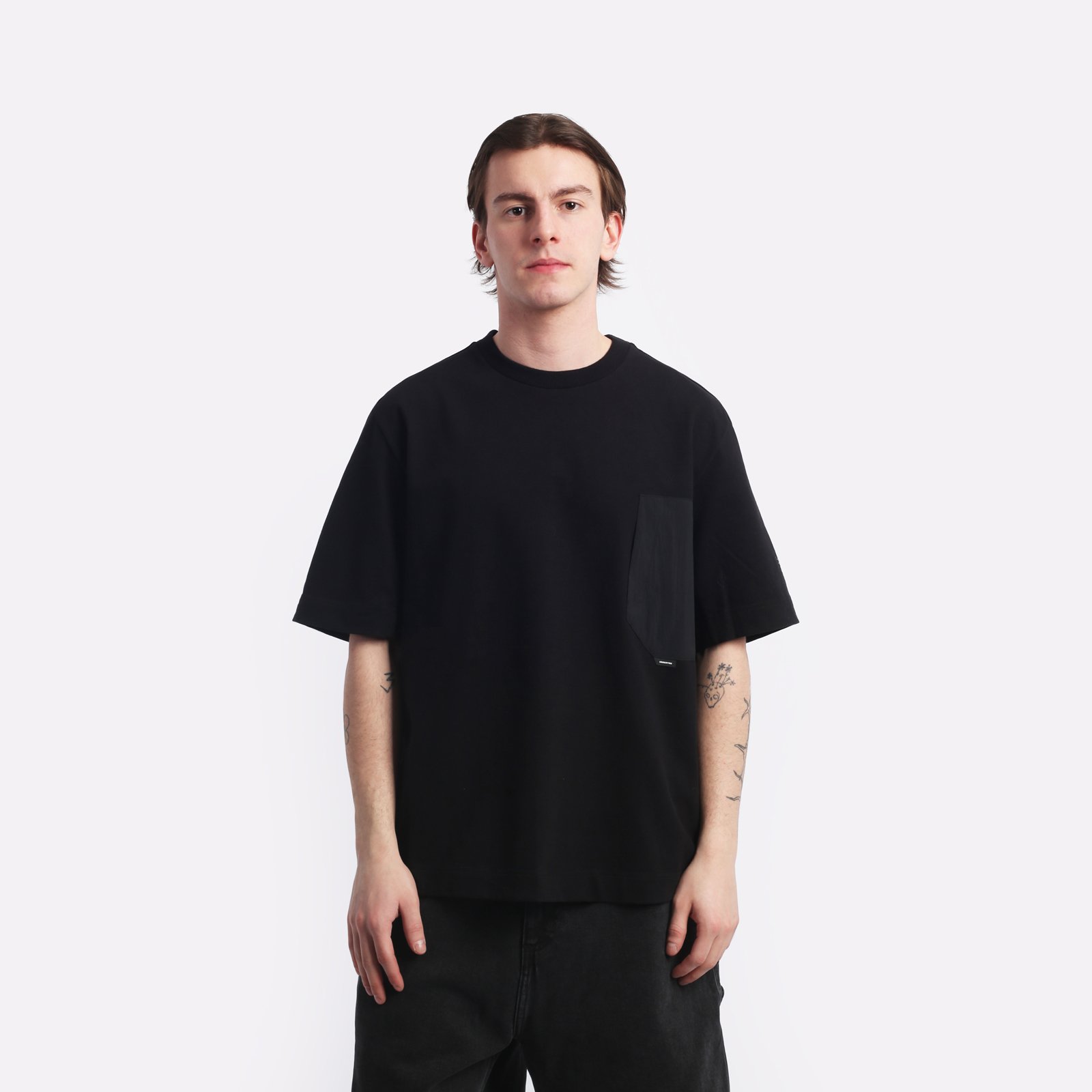 Мужская футболка KRAKATAU FALCON Oversize T-Shirt (Tm116-1-чёрный)  - цена, описание, фото 1