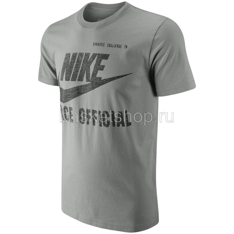 Nike Футболка Race official tee (458974-082)  - цена, описание, фото 1