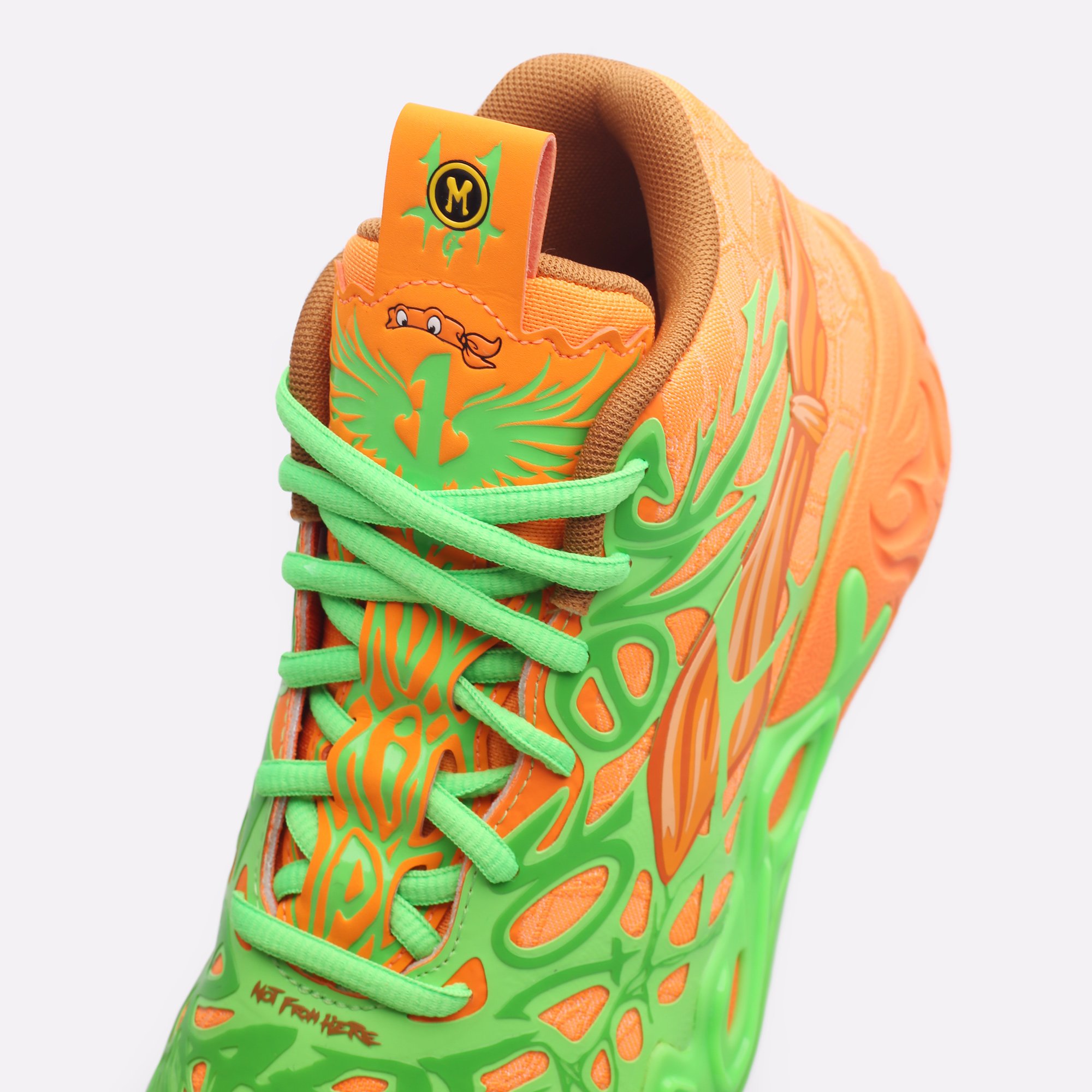 Мужские баскетбольные кроссовки PUMA MB.04 TMNT L&M (31130701)  - цена, описание, фото 7