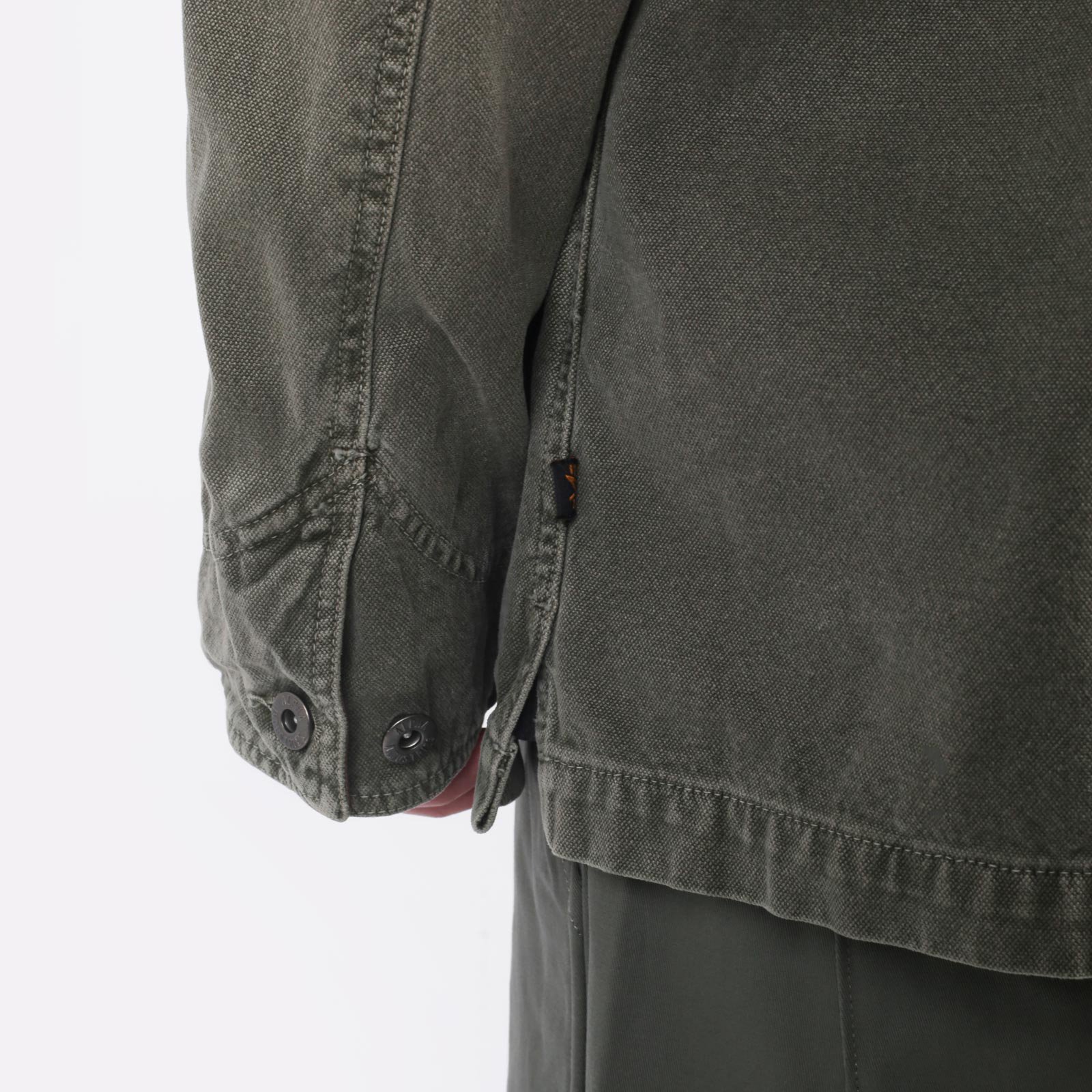 Мужская куртка Alpha Industries CTN Chore Coat (MJC55000CO-OG-107-green)  - цена, описание, фото 5