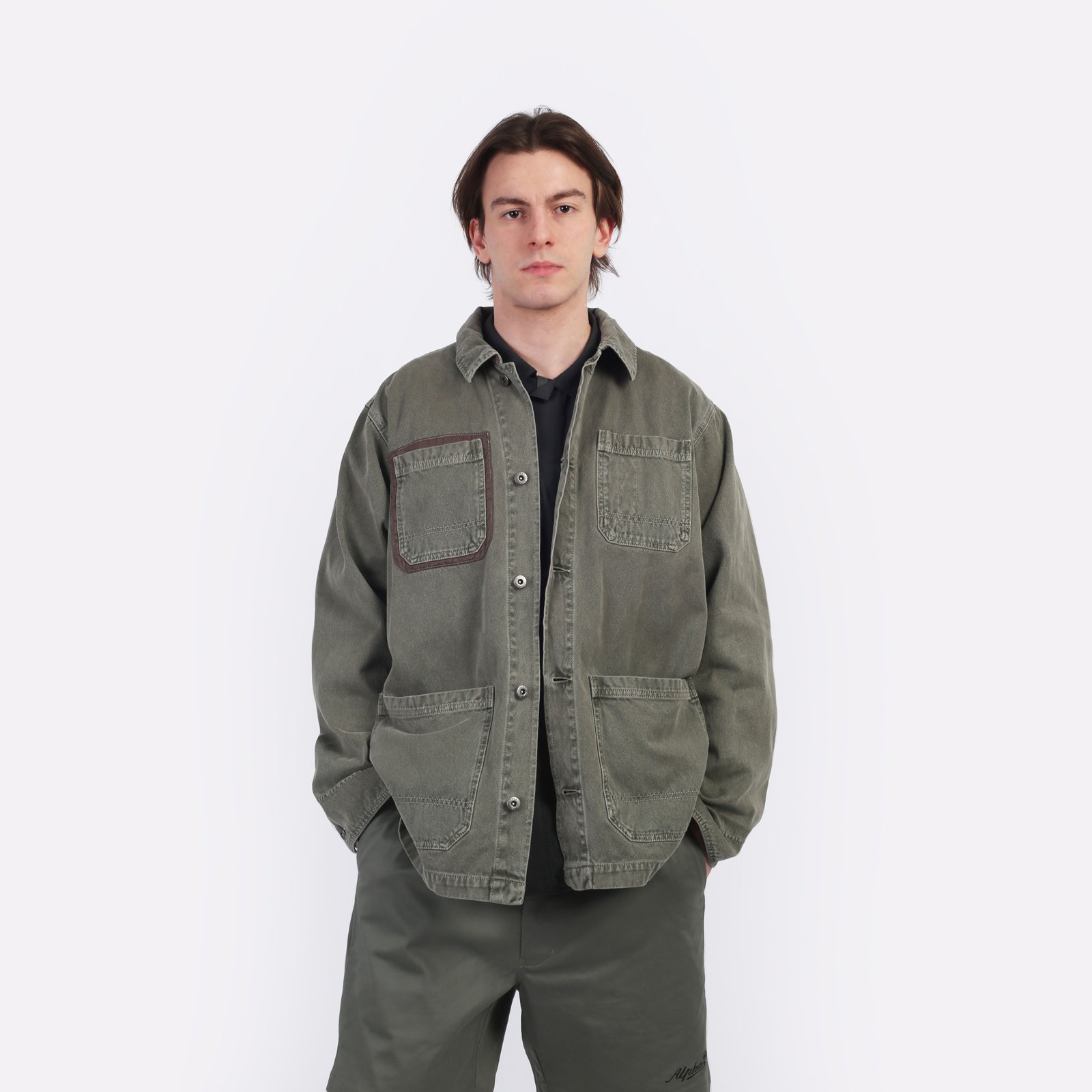 Мужская куртка Alpha Industries CTN Chore Coat (MJC55000CO-OG-107-green)  - цена, описание, фото 1