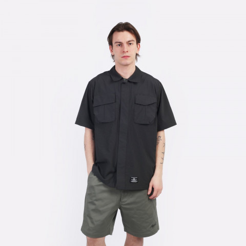 мужская рубашка Alpha Industries SS Seersucker Shirt  