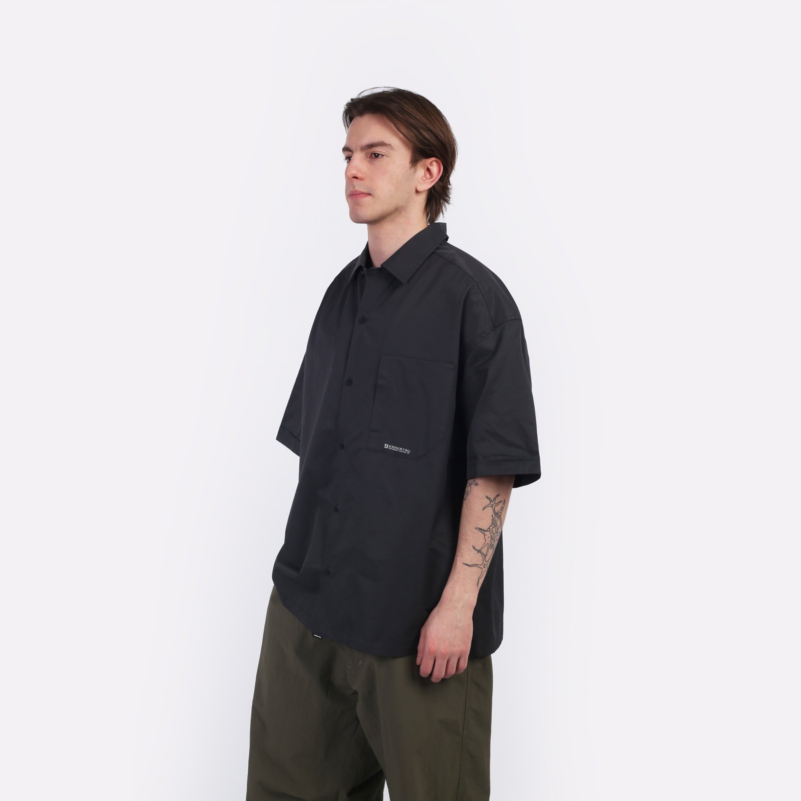 Мужская рубашка KRAKATAU ZITMO Shirt (Nm72-2)  - цена, описание, фото 3