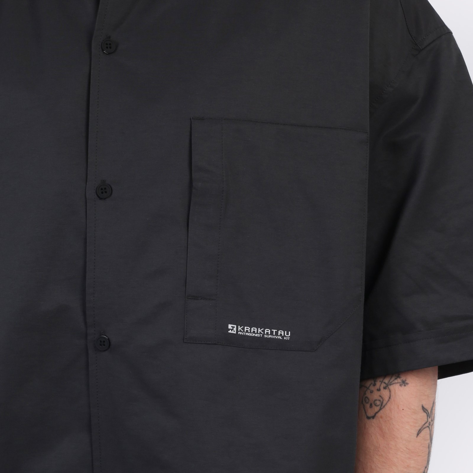 Мужская рубашка KRAKATAU ZITMO Shirt (Nm72-2)  - цена, описание, фото 4