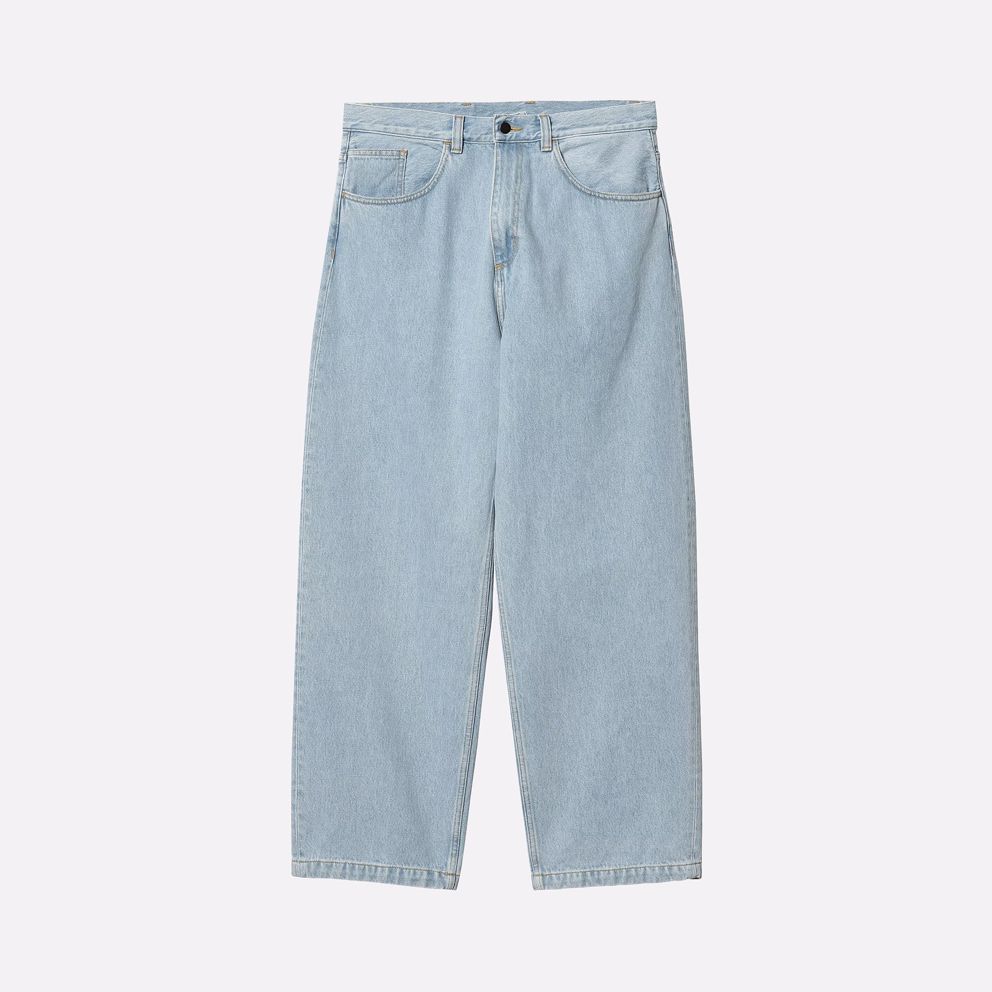Мужские джинсы Carhartt WIP Brandon Pant (I031246-blue heavy st bld)  - цена, описание, фото 1