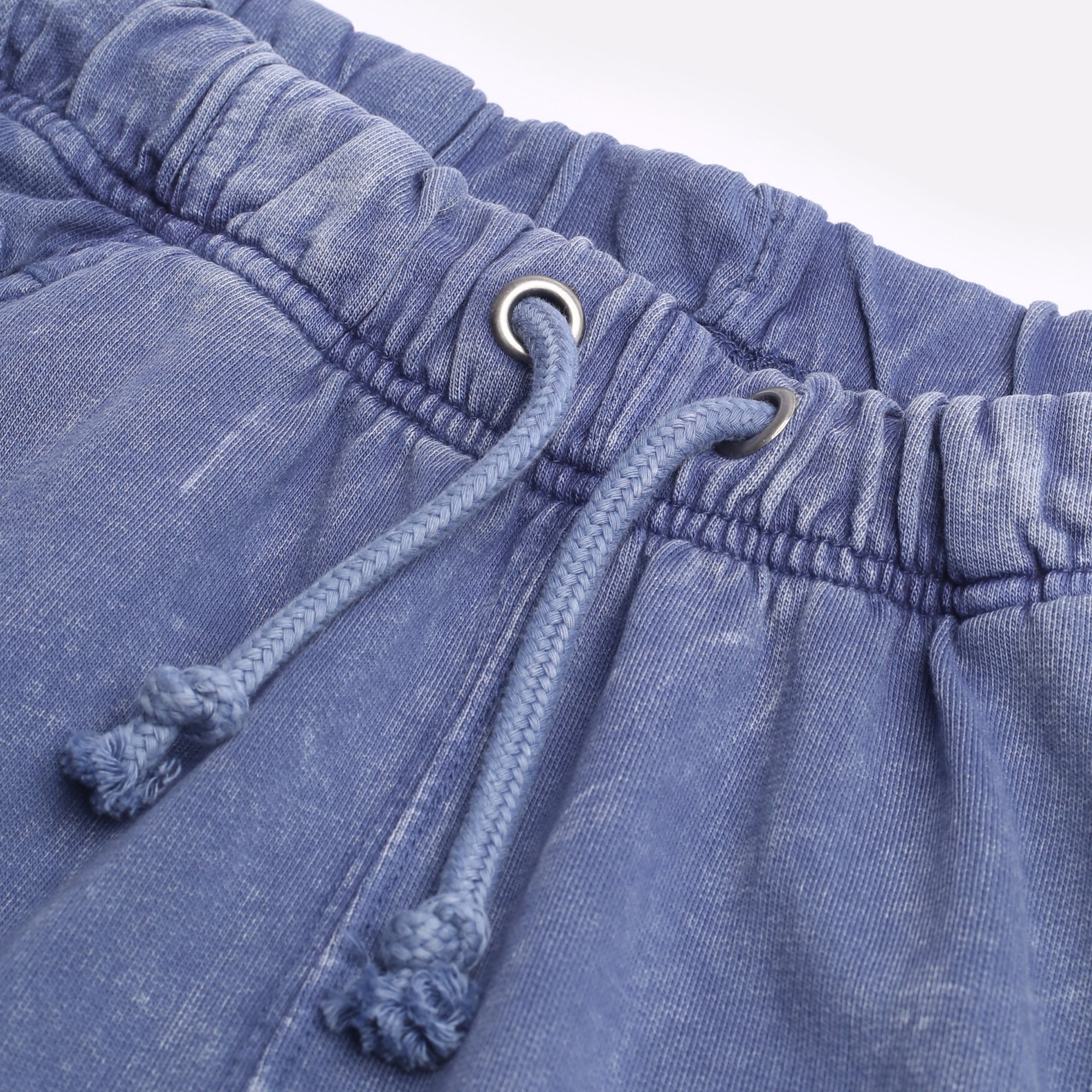 Мужские шорты Alpha Industries Terry Dyed Short (MBT55000C1-replica blue)  - цена, описание, фото 3