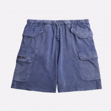 Мужские шорты Alpha Industries Terry Dyed Short (MBT55000C1-replica blue)