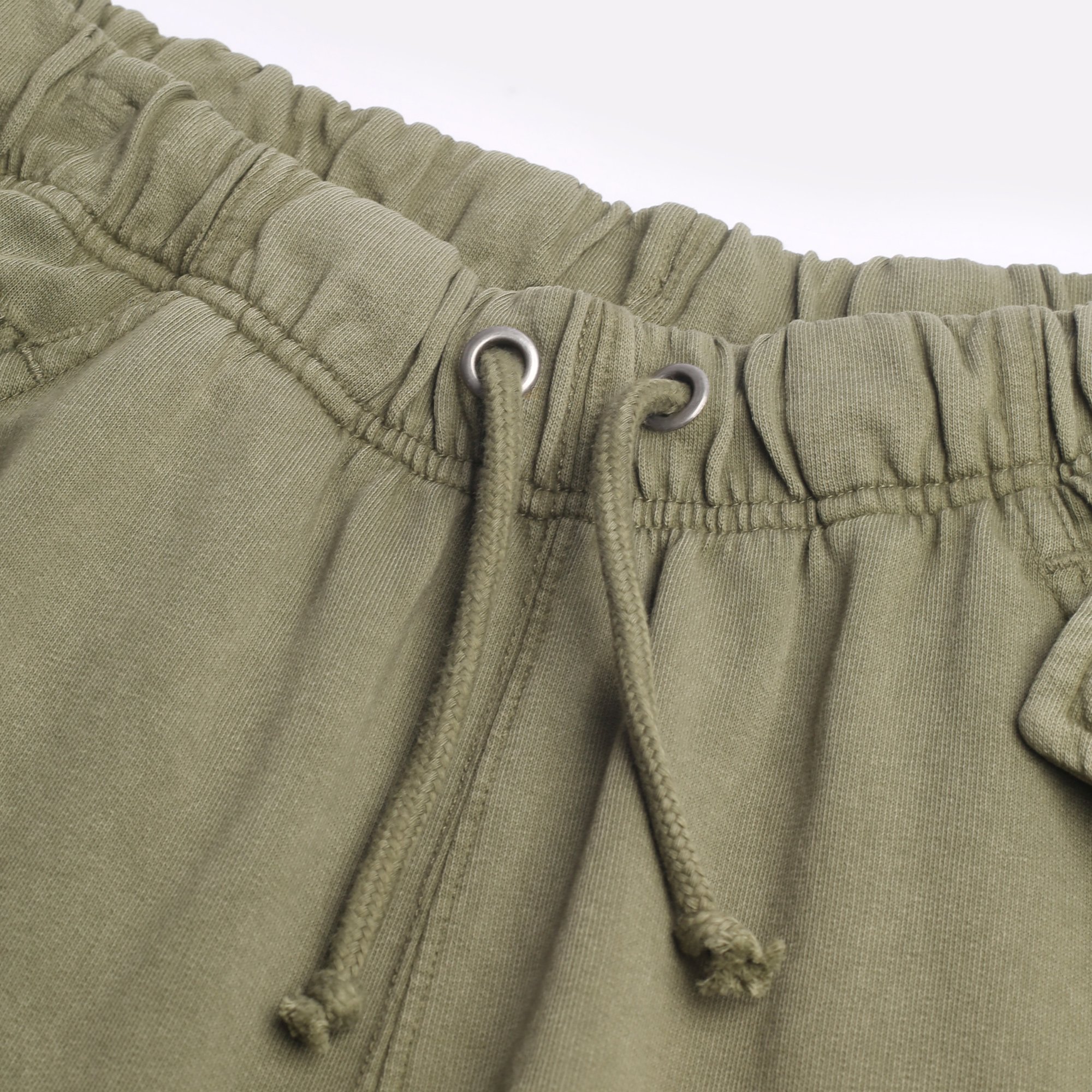 Мужские шорты Alpha Industries Terry Dyed Short (MBT55000C1-olive)  - цена, описание, фото 3