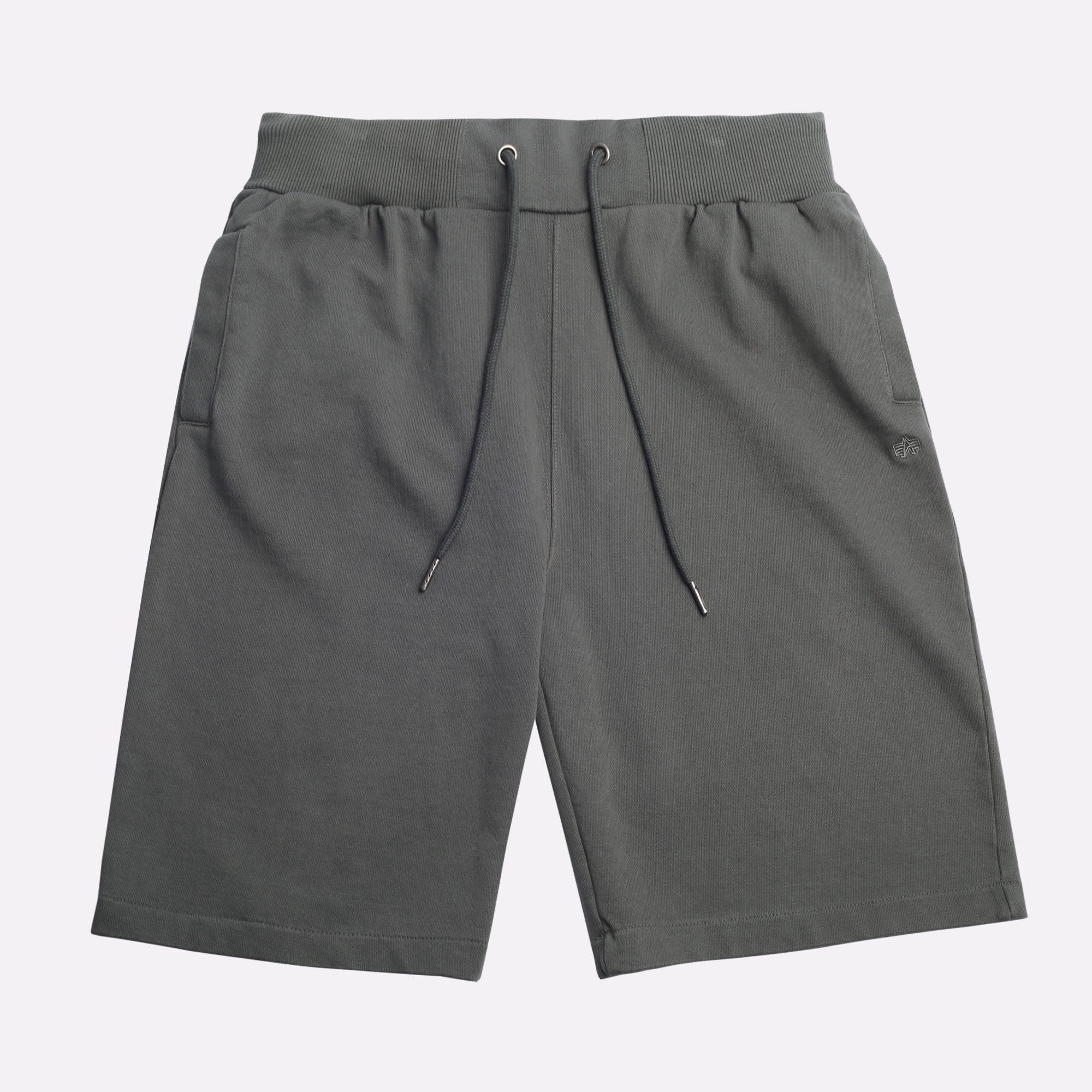 Мужские шорты Alpha Industries Essential French Terry Short (MBE55001C1-charcoal)  - цена, описание, фото 1