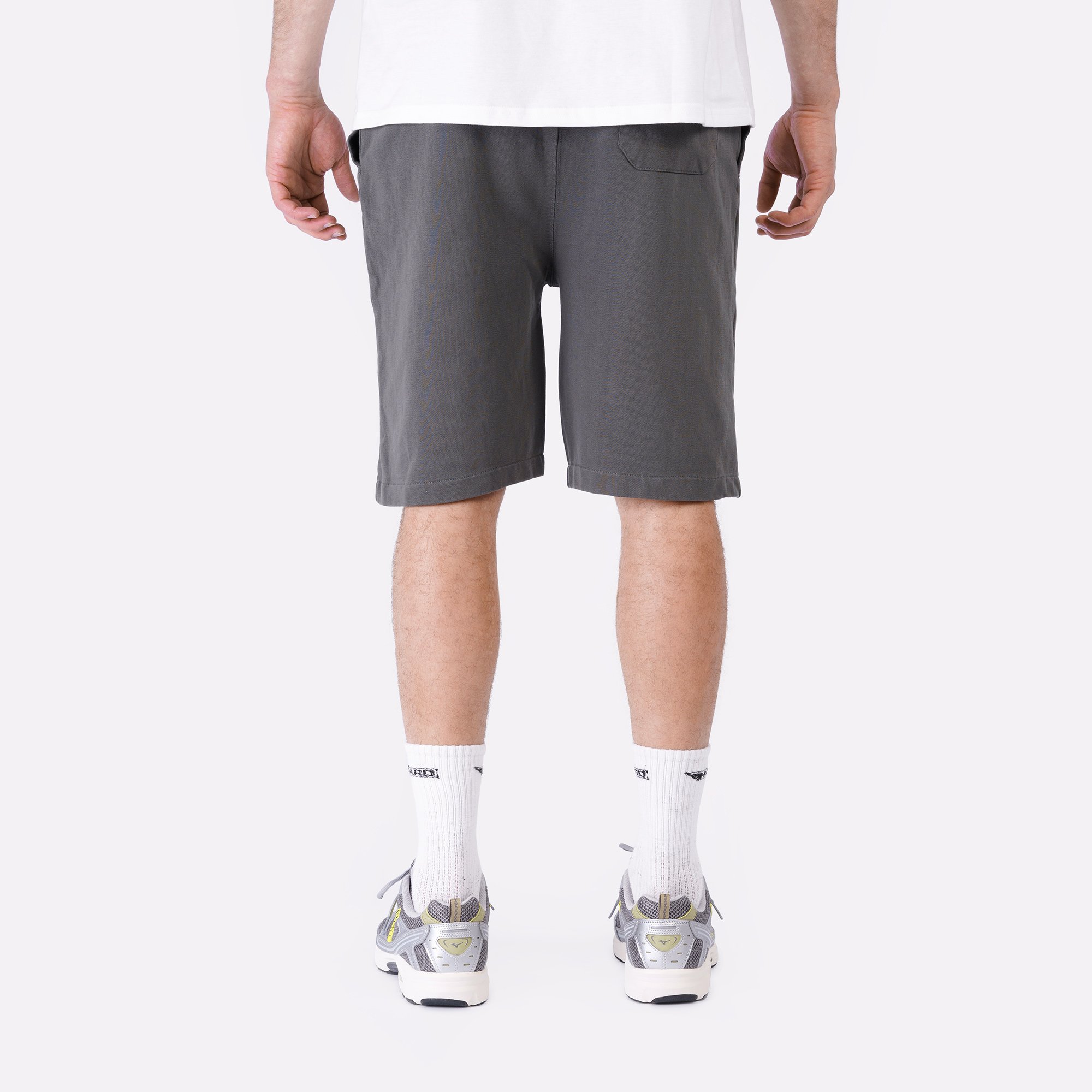 Мужские шорты Alpha Industries Essential French Terry Short (MBE55001C1-charcoal)  - цена, описание, фото 7