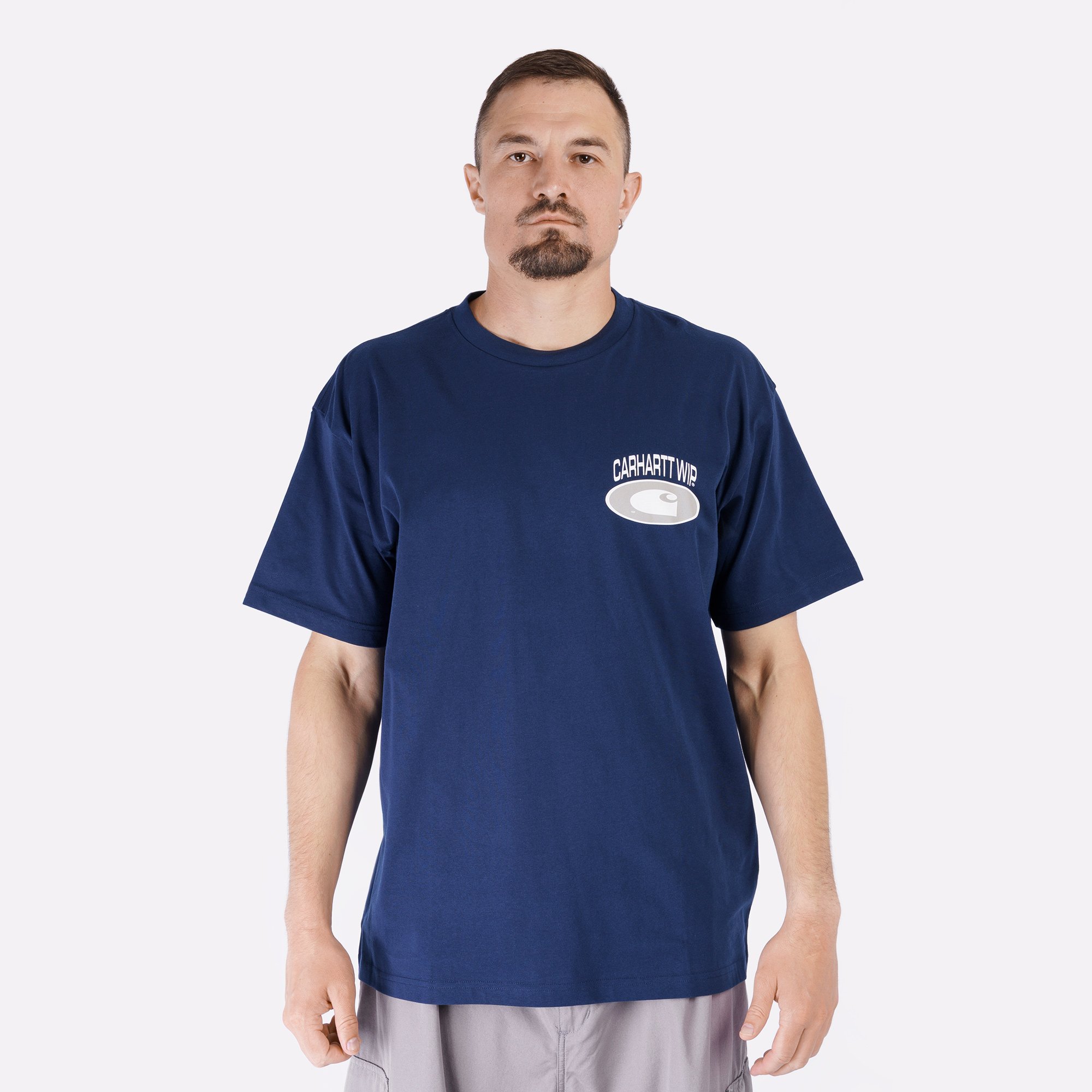 Мужская футболка Carhartt WIP S/S Tire T-Shirt (I034666-ink)  - цена, описание, фото 3