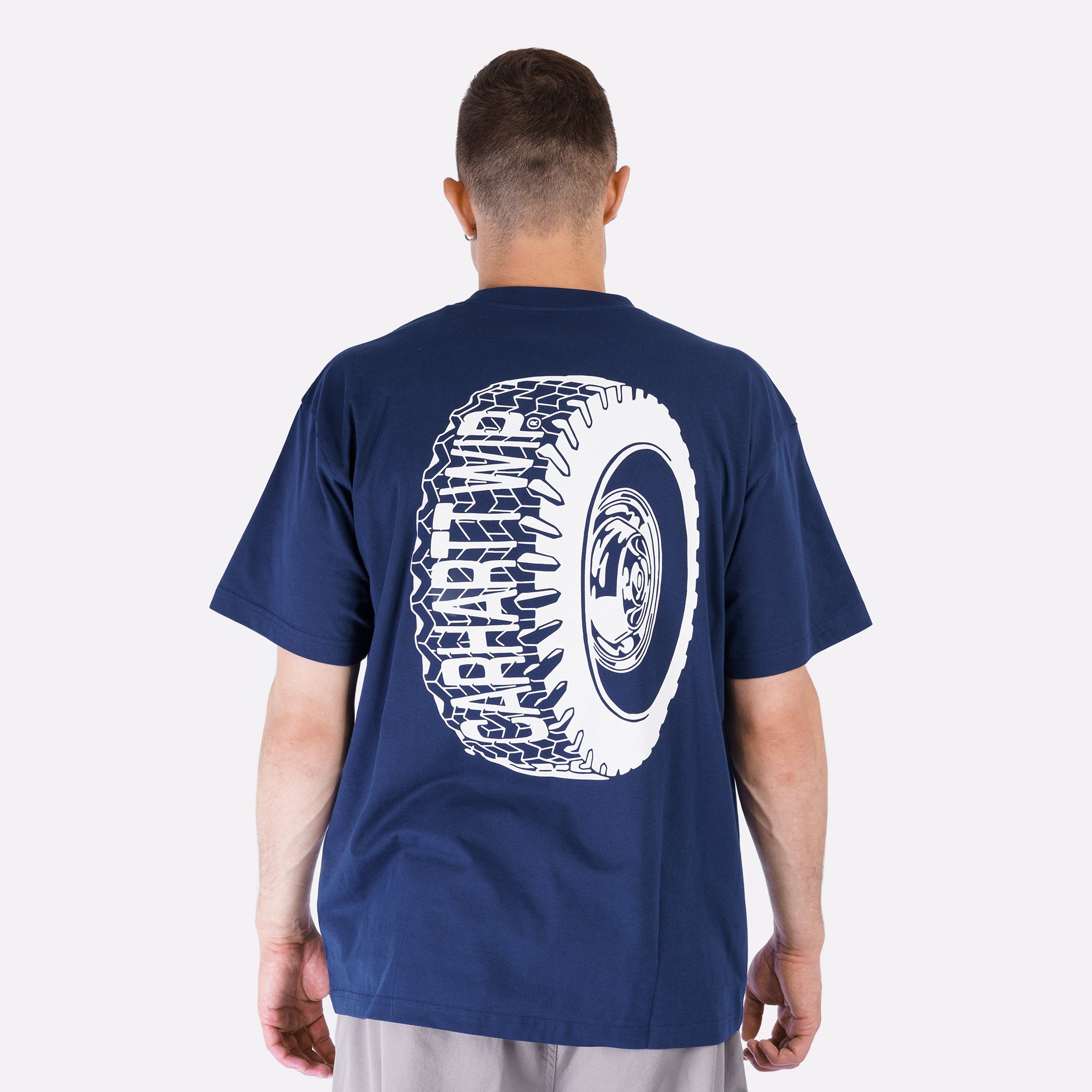 Мужская футболка Carhartt WIP S/S Tire T-Shirt (I034666-ink)  - цена, описание, фото 4