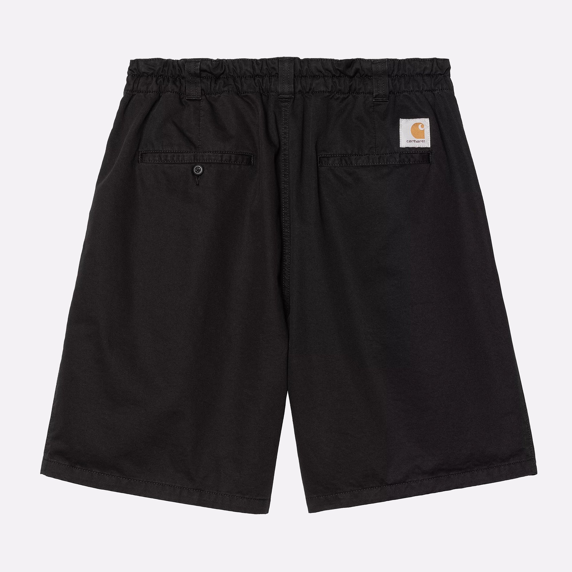Мужские шорты Carhartt WIP Marv Short (I034813-black st wash)  - цена, описание, фото 2