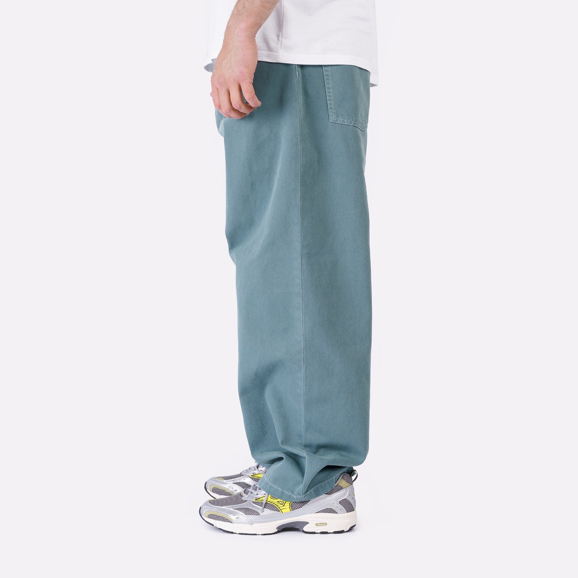 Мужские брюки Carhartt WIP Brandon Pant (I034809-silver pine st dy)  - цена, описание, фото 5
