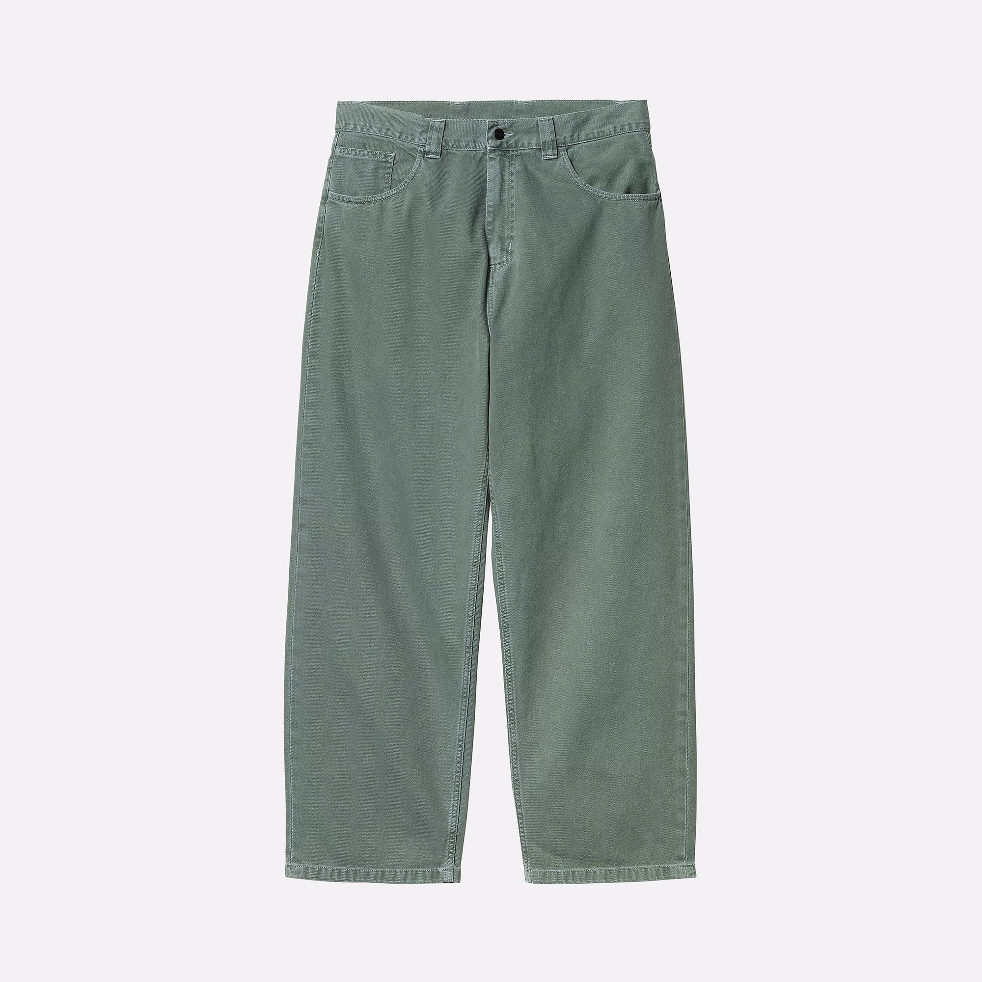 Мужские брюки Carhartt WIP Brandon Pant (I034809-silver pine st dy)  - цена, описание, фото 1