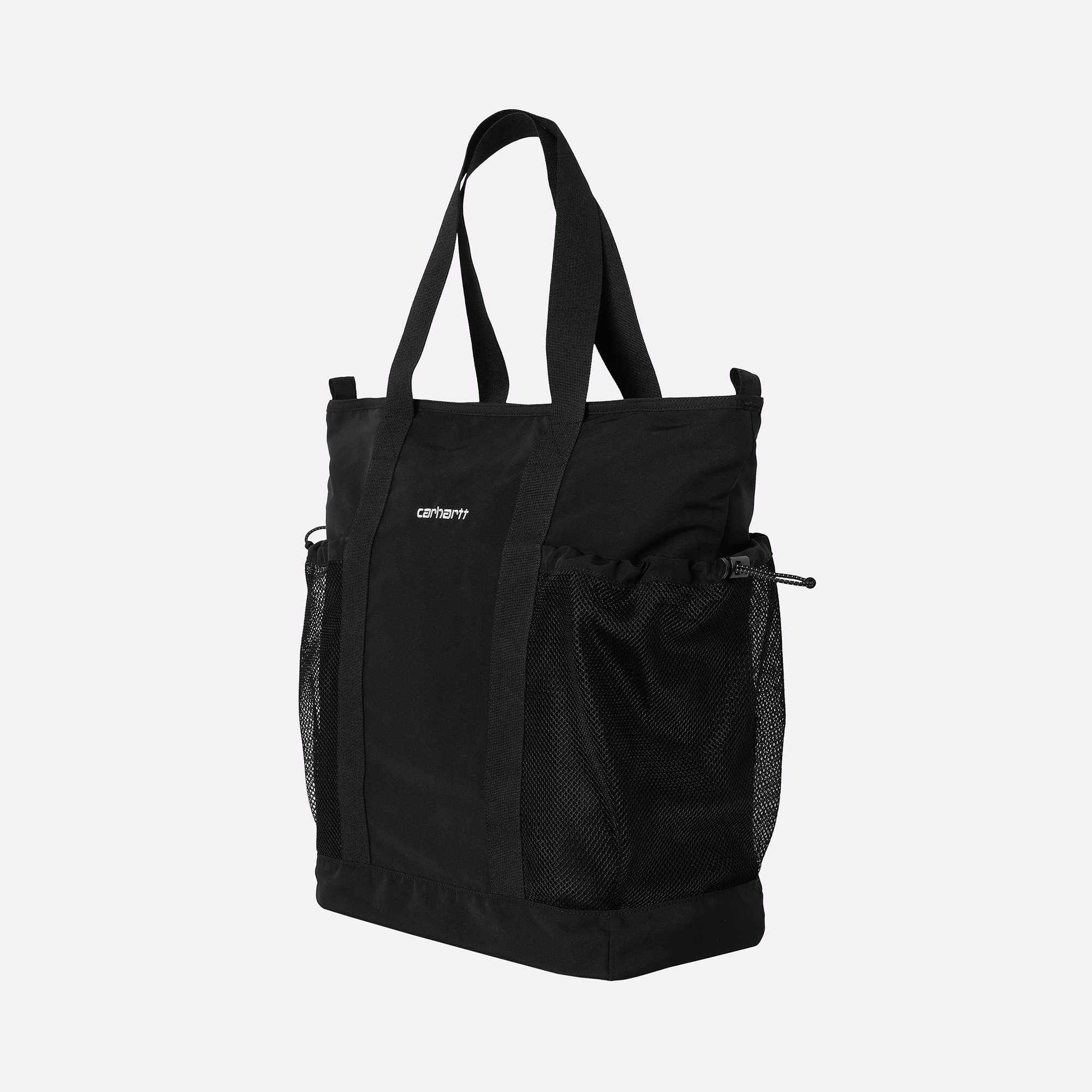 Сумка Carhartt WIP Irwin Tote Bag (I034603-black/black/white)  - цена, описание, фото 3