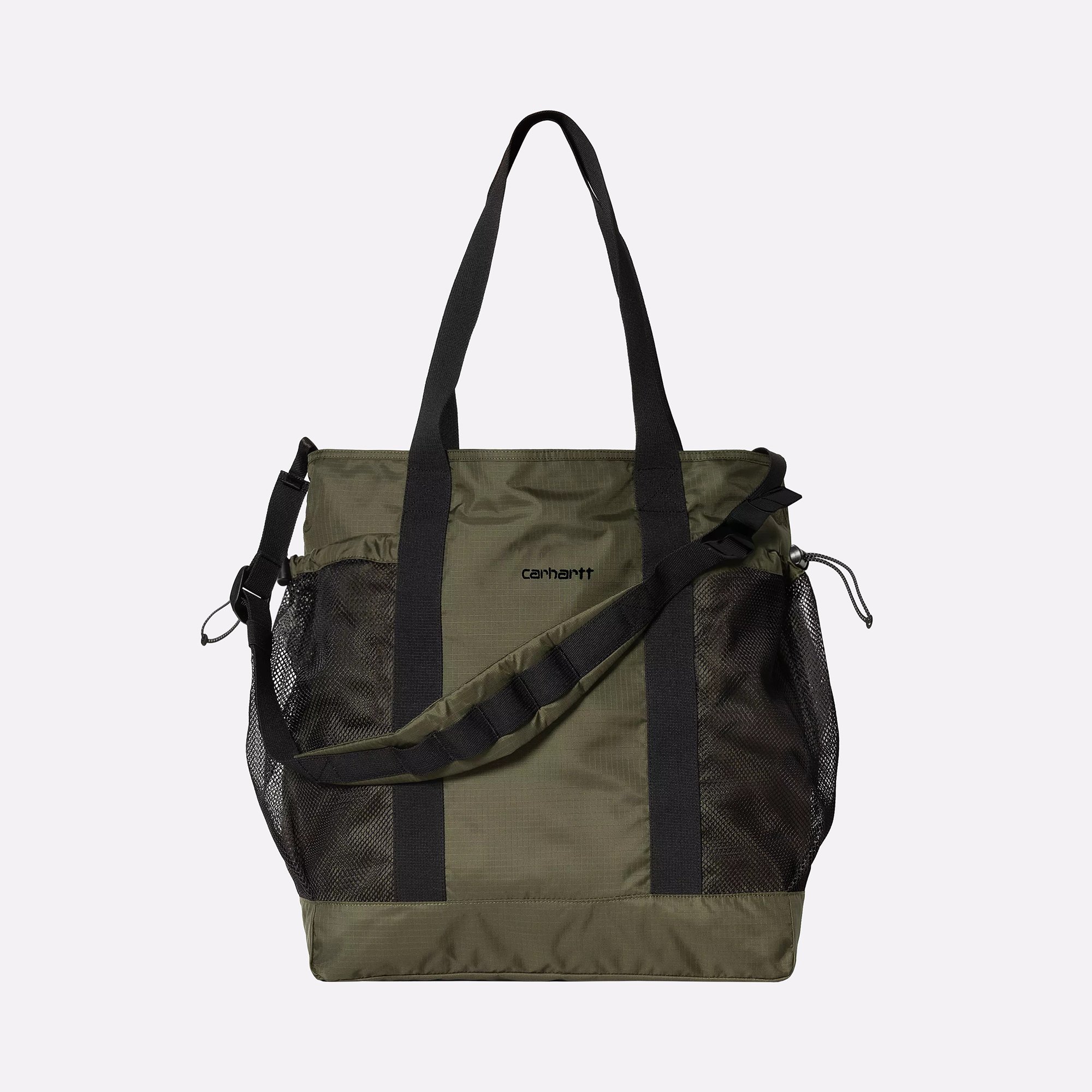 Сумка Carhartt WIP Irwin Tote Bag (I034603-turtle/black)  - цена, описание, фото 1