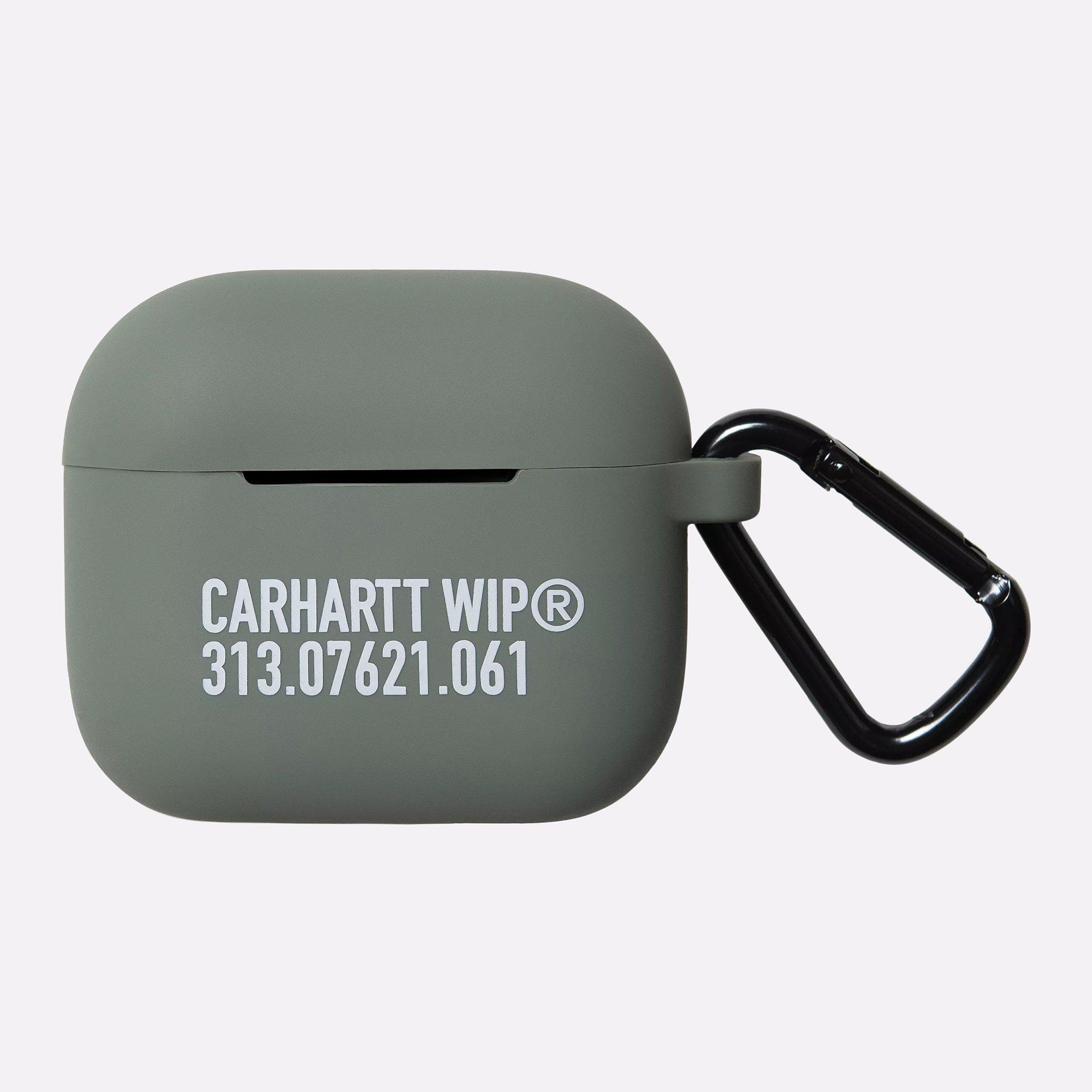 Чехол ap3 Carhartt WIP Tour Airpods Case (I034916-sm green/grey AP3)  - цена, описание, фото 1