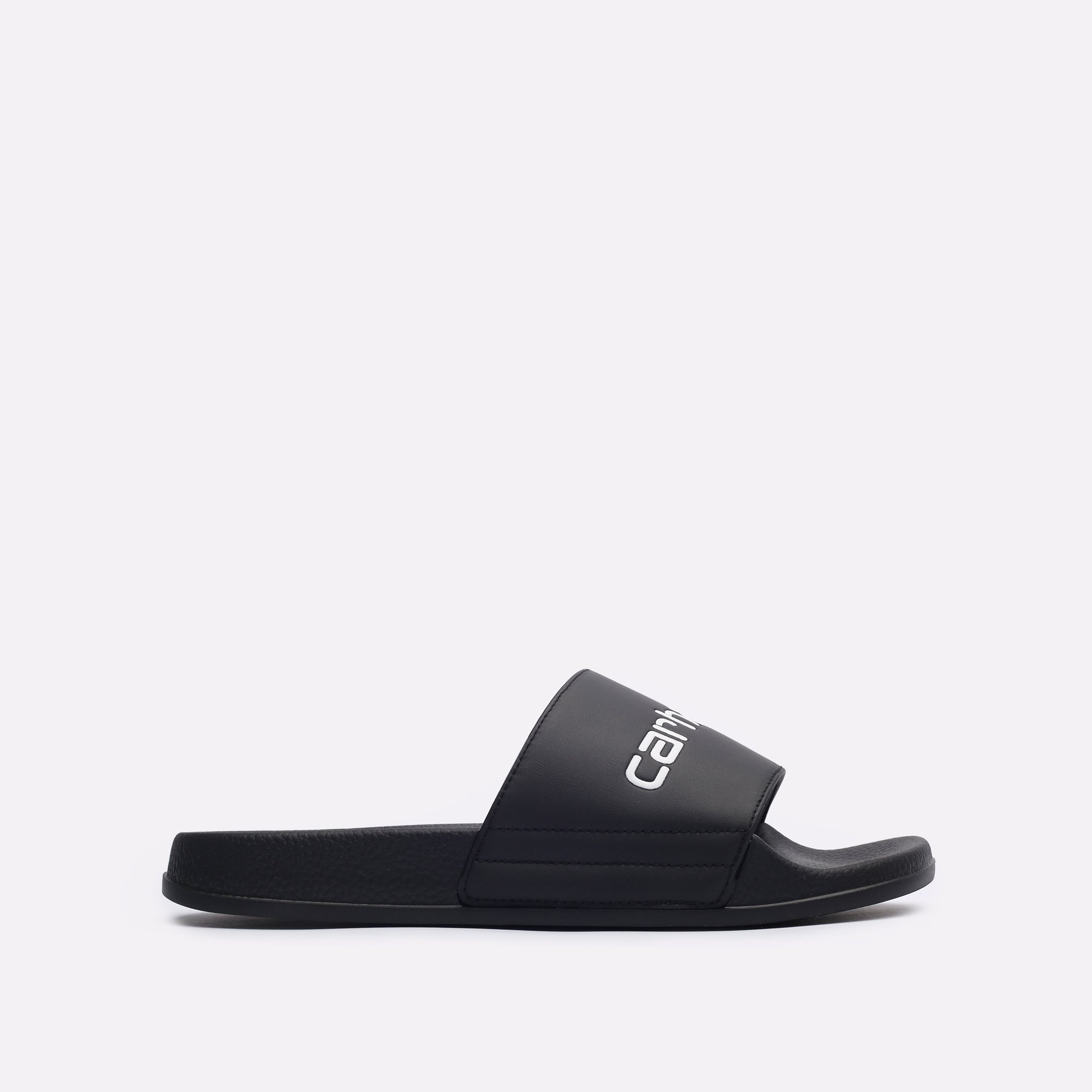 Мужские сланцы Carhartt WIP Slipper (I034615-black/white)  - цена, описание, фото 1