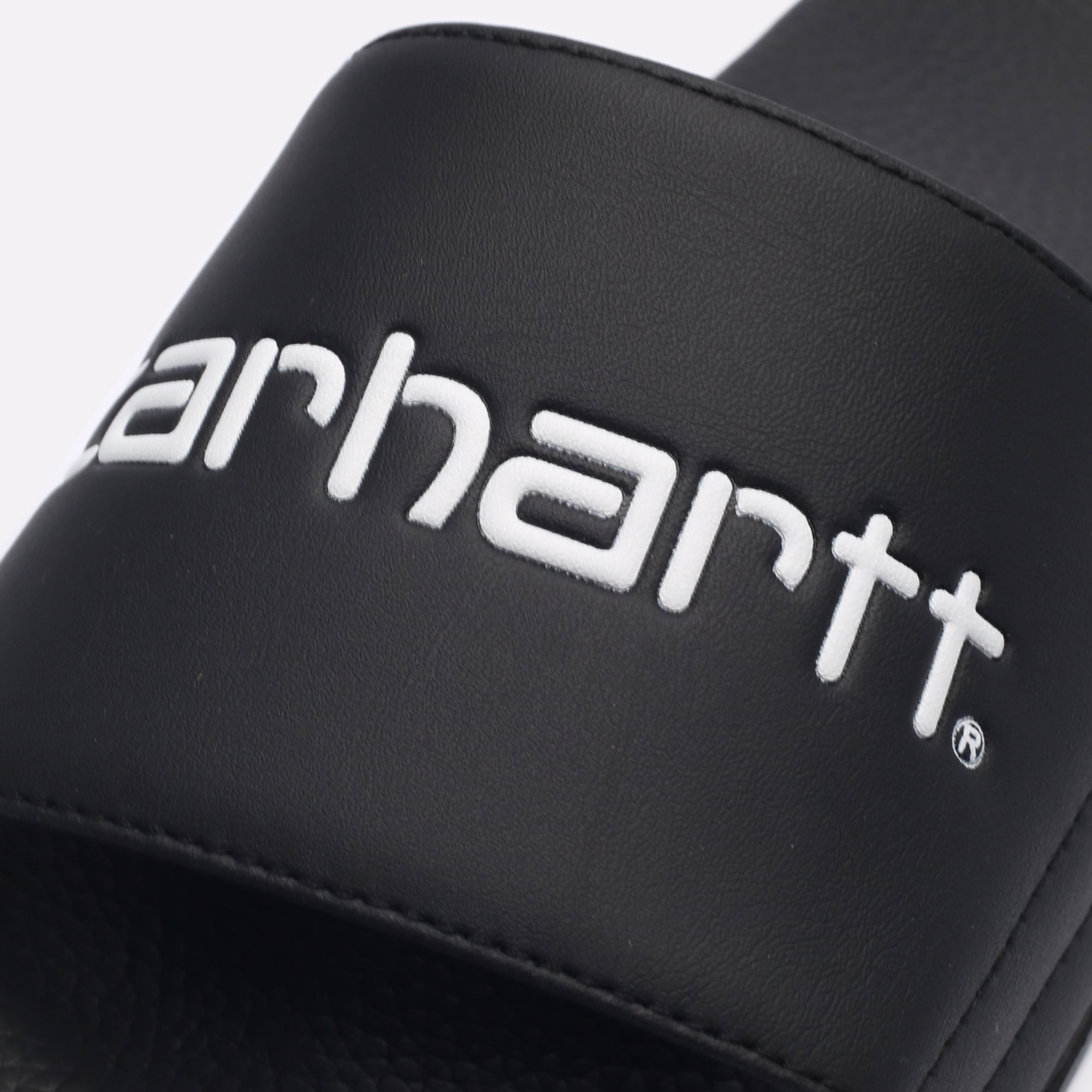 Мужские сланцы Carhartt WIP Slipper (I034615-black/white)  - цена, описание, фото 2