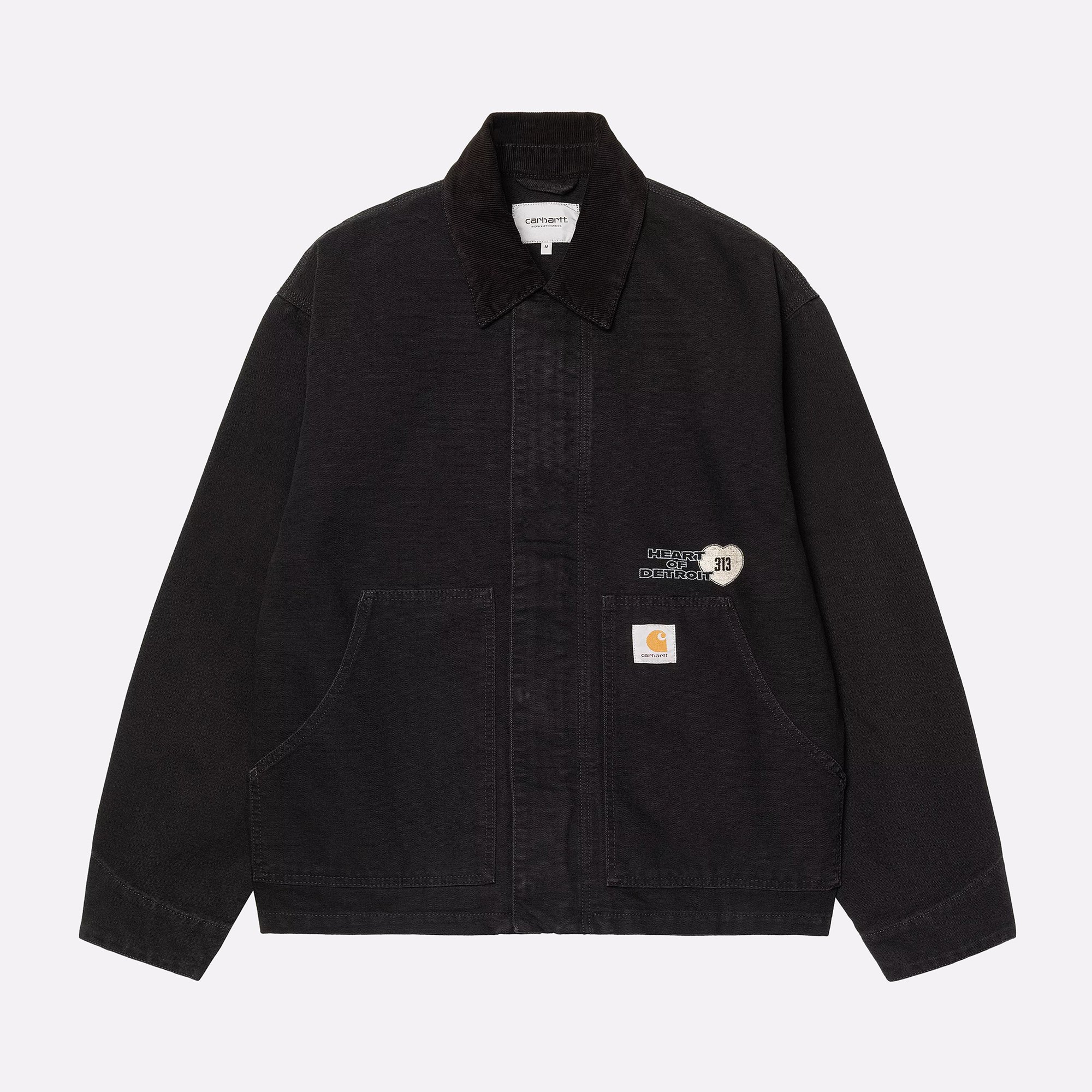 Мужская куртка Carhartt WIP OG Arcan Graphic Jacket (I035553-blk/blk h st wash)  - цена, описание, фото 1