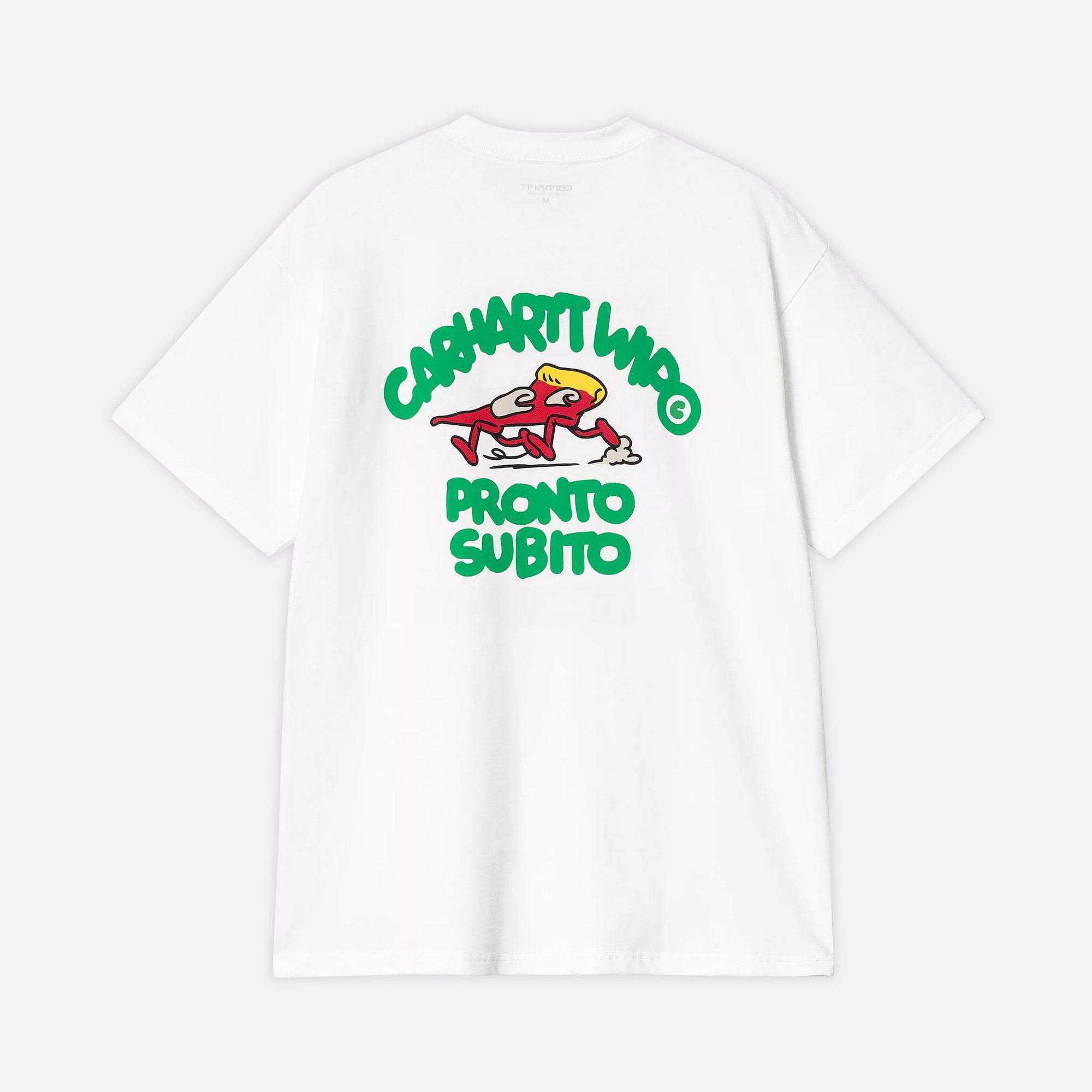 Мужская футболка Carhartt WIP S/S Pronto T-Shirt (I035195-white)  - цена, описание, фото 2