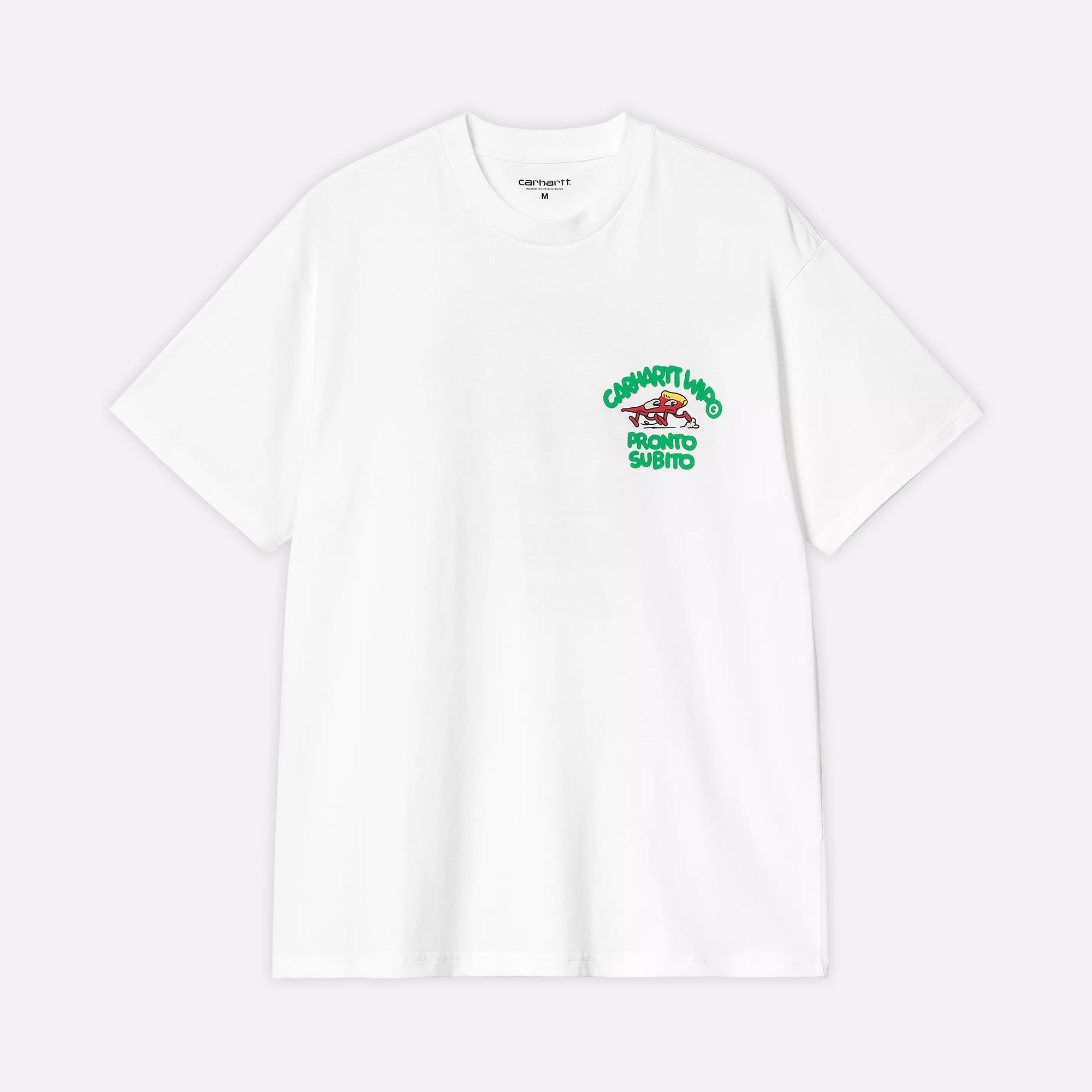 Мужская футболка Carhartt WIP S/S Pronto T-Shirt (I035195-white)  - цена, описание, фото 1