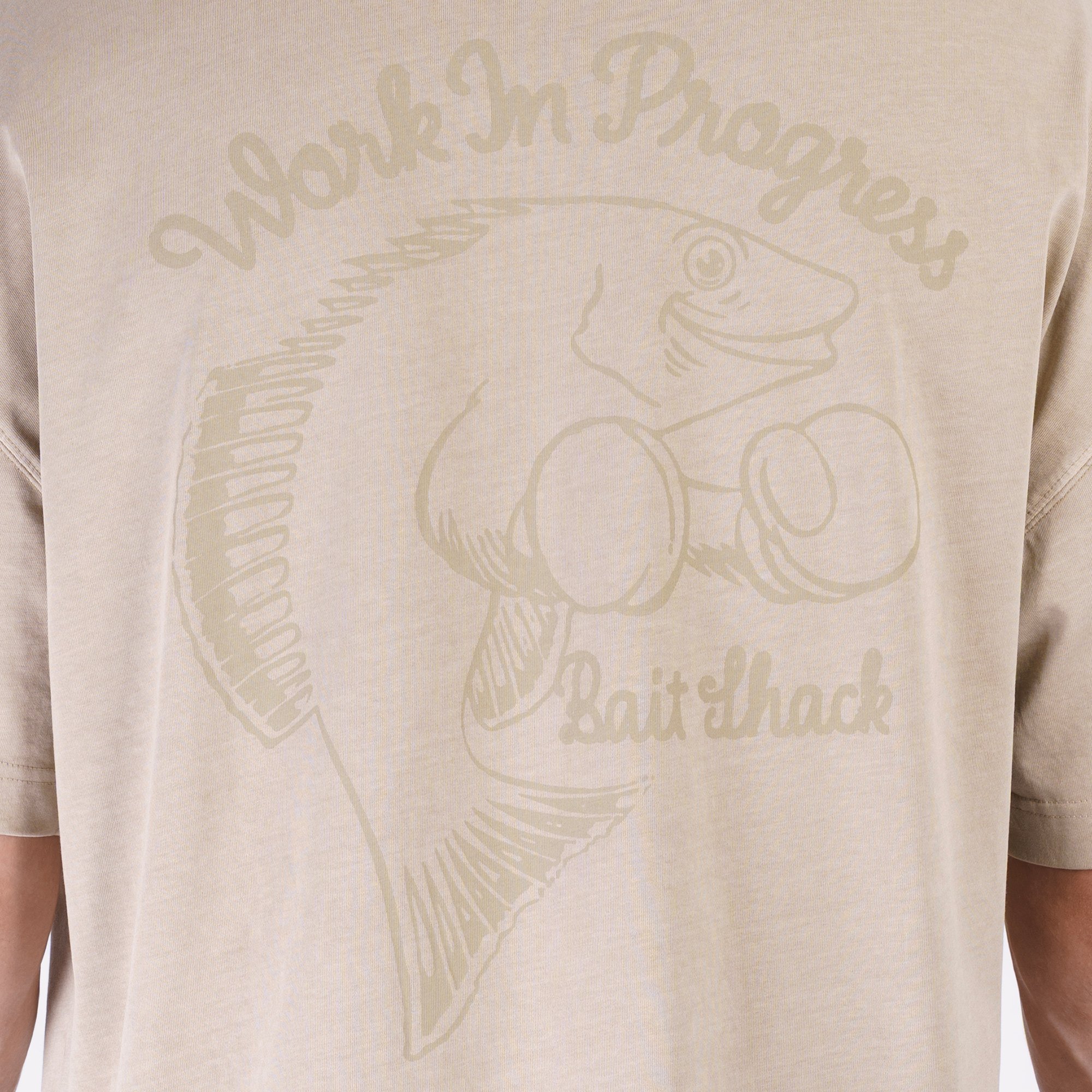 Мужская футболка Carhartt WIP S/S Bait Shack T-Shirt (I034660-wall garm dyed)  - цена, описание, фото 7