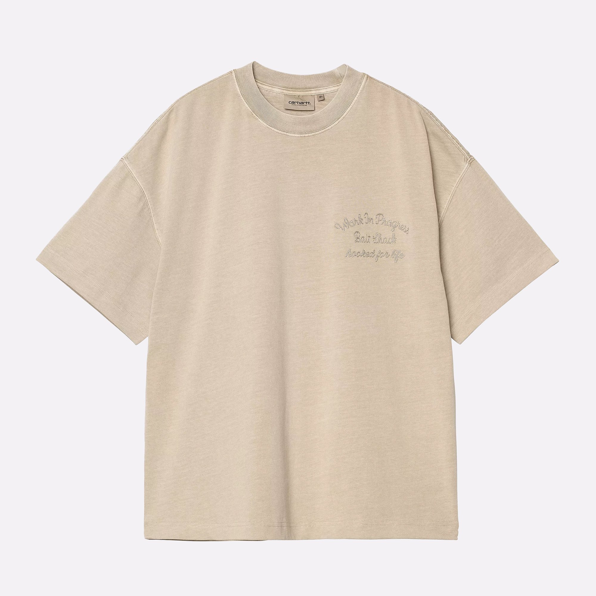 Мужская фигурка Carhartt WIP S/S Bait Shack T-Shirt (I034660-wall garm dyed)  - цена, описание, фото 1