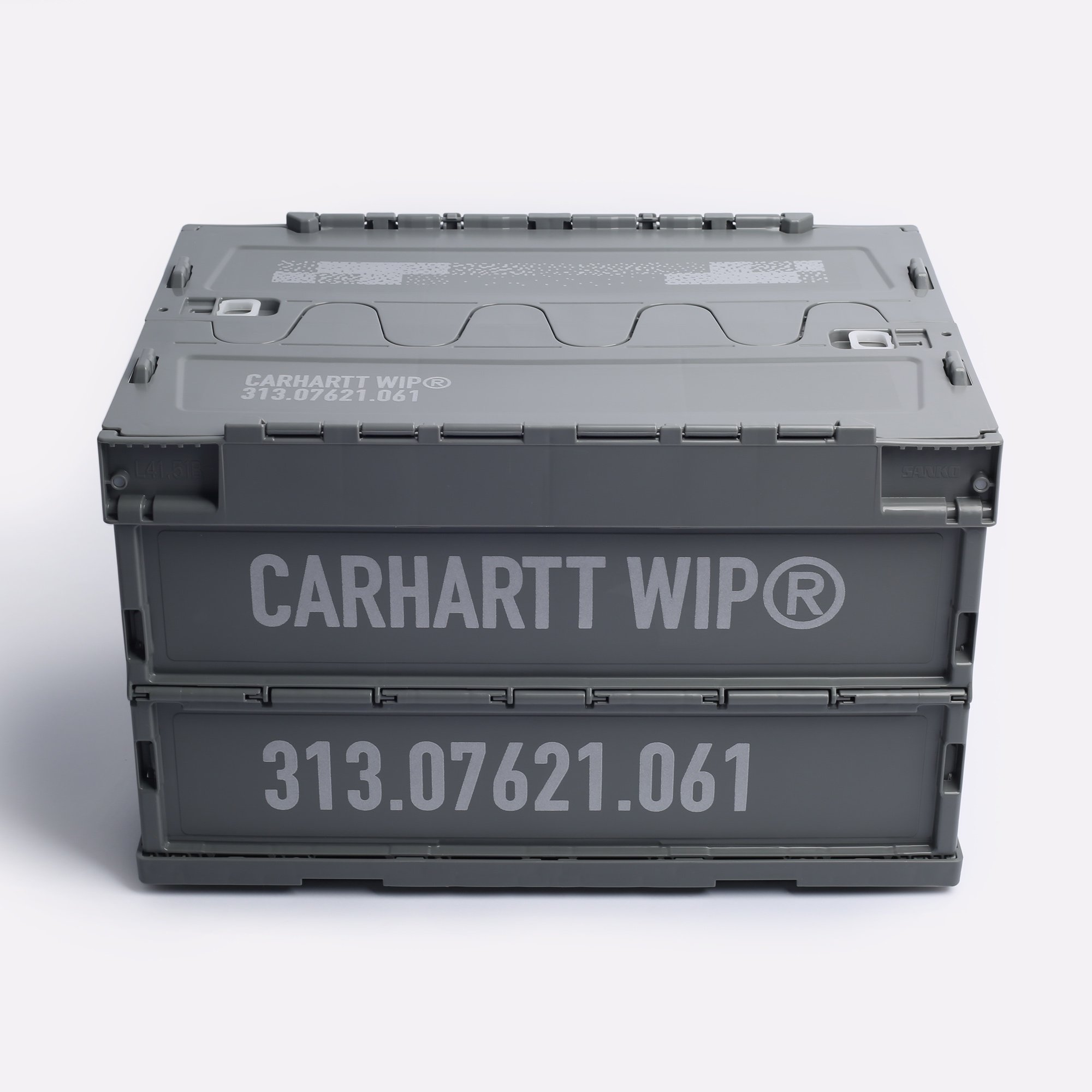 Ящик складной Carhartt WIP Tour Foldable Container (I034891-sm grn/reflective)  - цена, описание, фото 1