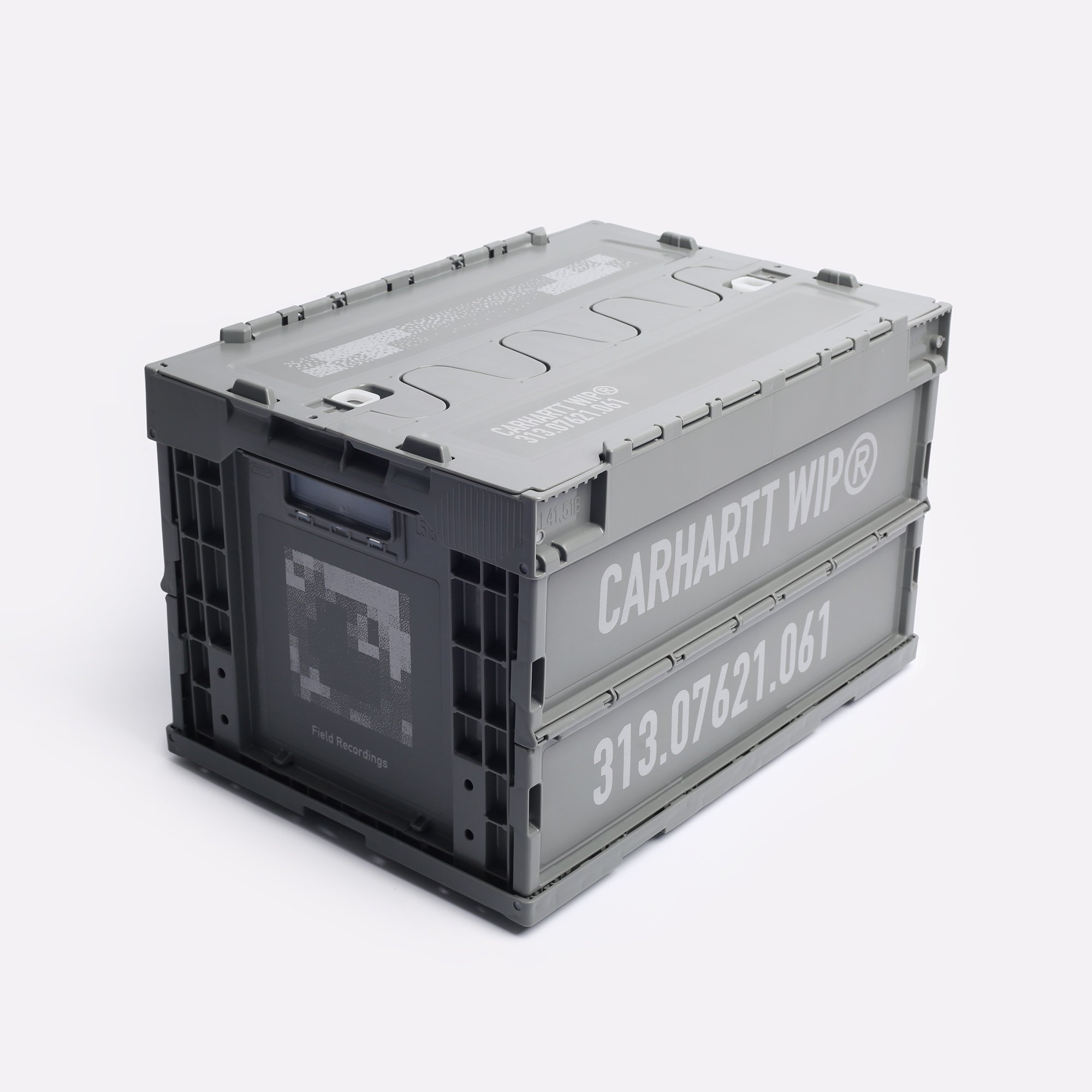 Ящик складной Carhartt WIP Tour Foldable Container (I034891-sm grn/reflective)  - цена, описание, фото 3