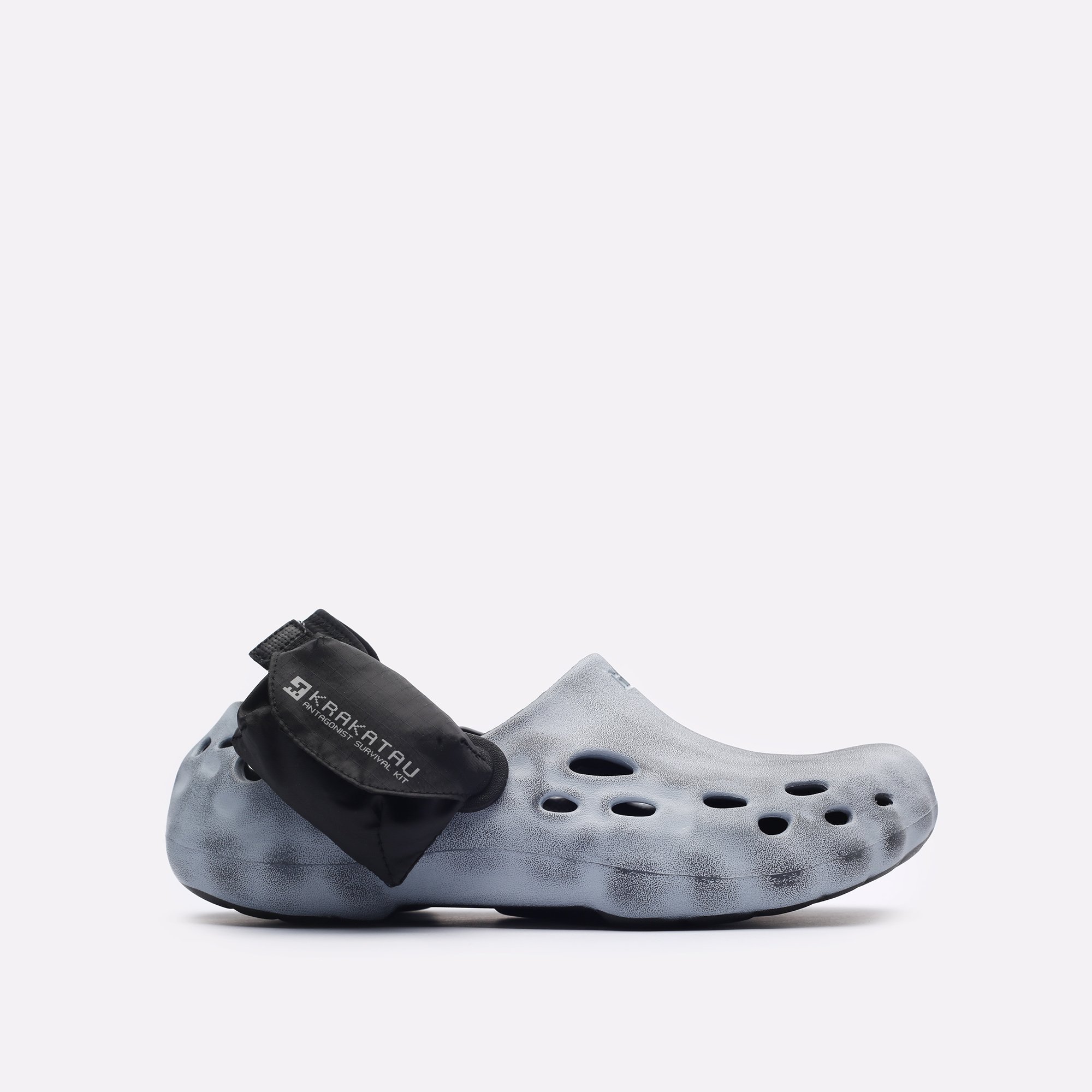 Мужские сланцы Hike x Krakatau Marble Clogs (HK-CLG-01-relic gray)  - цена, описание, фото 1