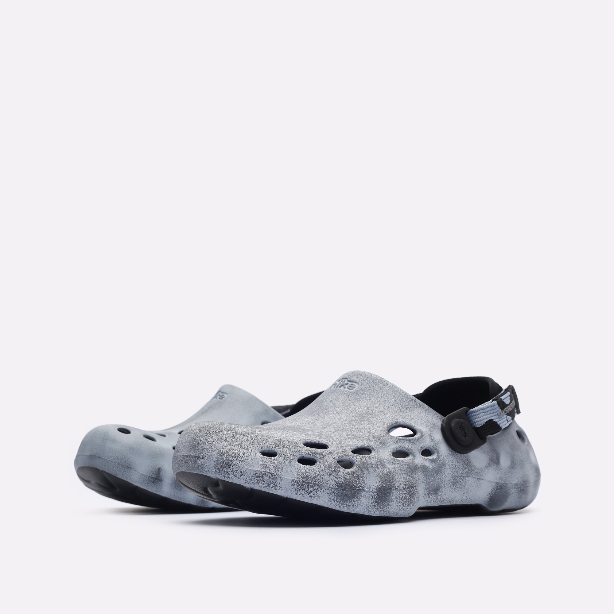 Мужские сланцы Hike x Krakatau Marble Clogs (HK-CLG-01-relic gray)  - цена, описание, фото 4