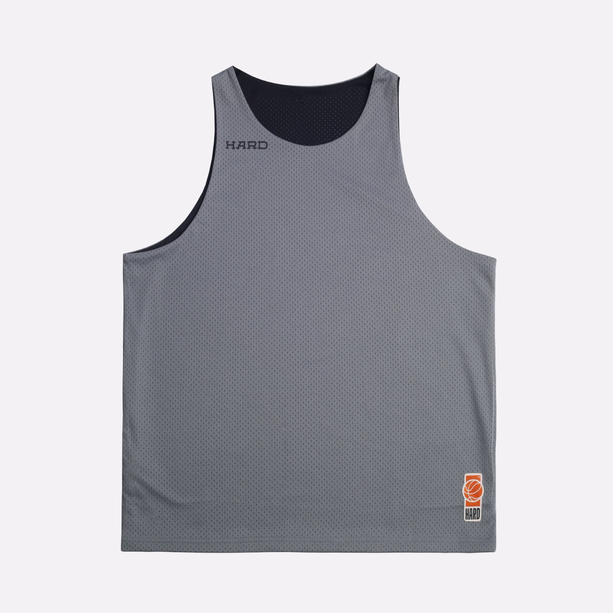 Мужская майка Hard Reversible Tank Top (Hard-tank top-black/grey)  - цена, описание, фото 2