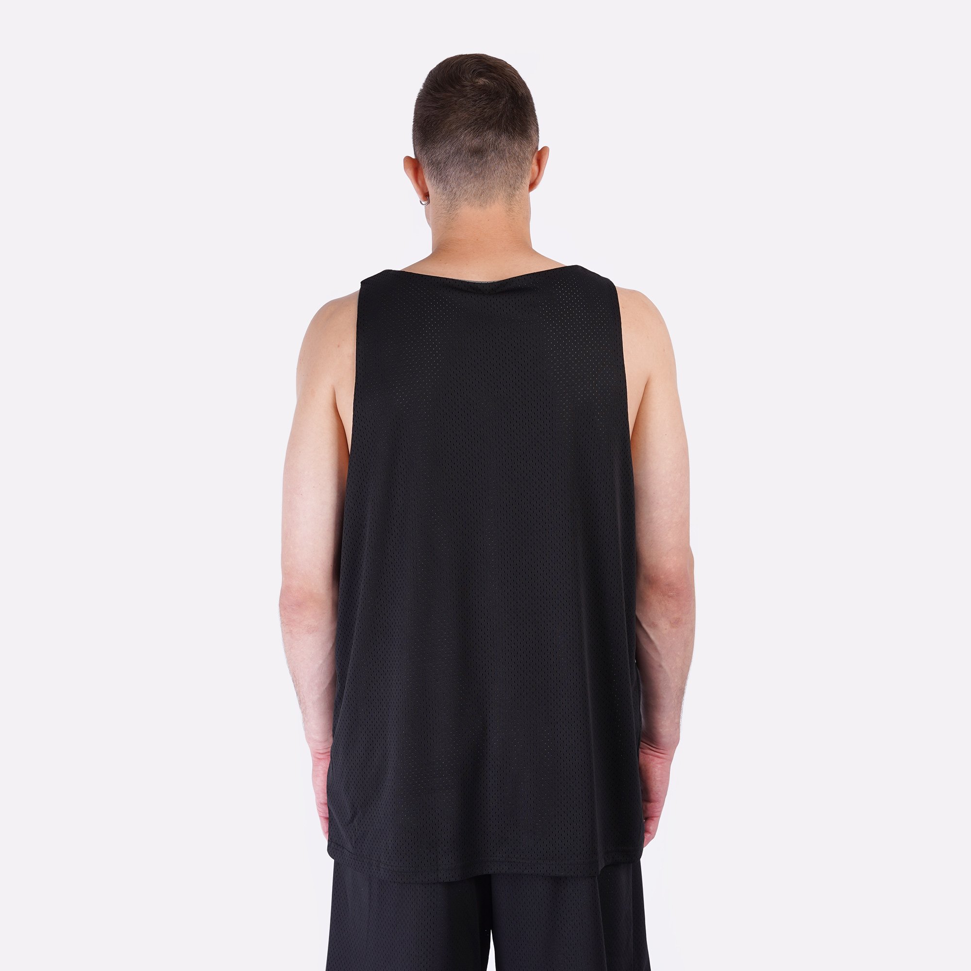 Мужская майка Hard Reversible Tank Top (Hard-tank top-black/grey)  - цена, описание, фото 5