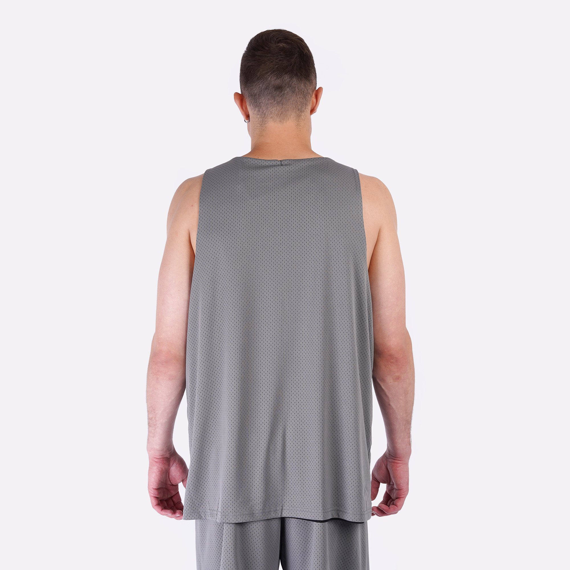 Мужская майка Hard Reversible Tank Top (Hard-tank top-black/grey)  - цена, описание, фото 6