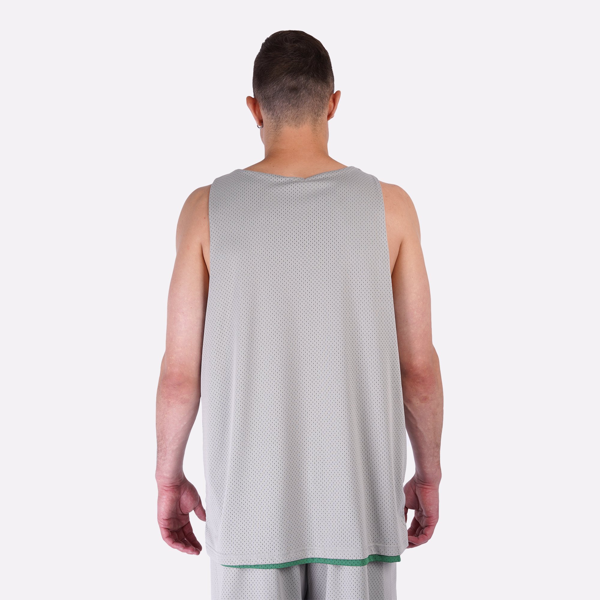 Мужская майка Hard Reversible Tank Top (Hard-tank top-green/grey)  - цена, описание, фото 6