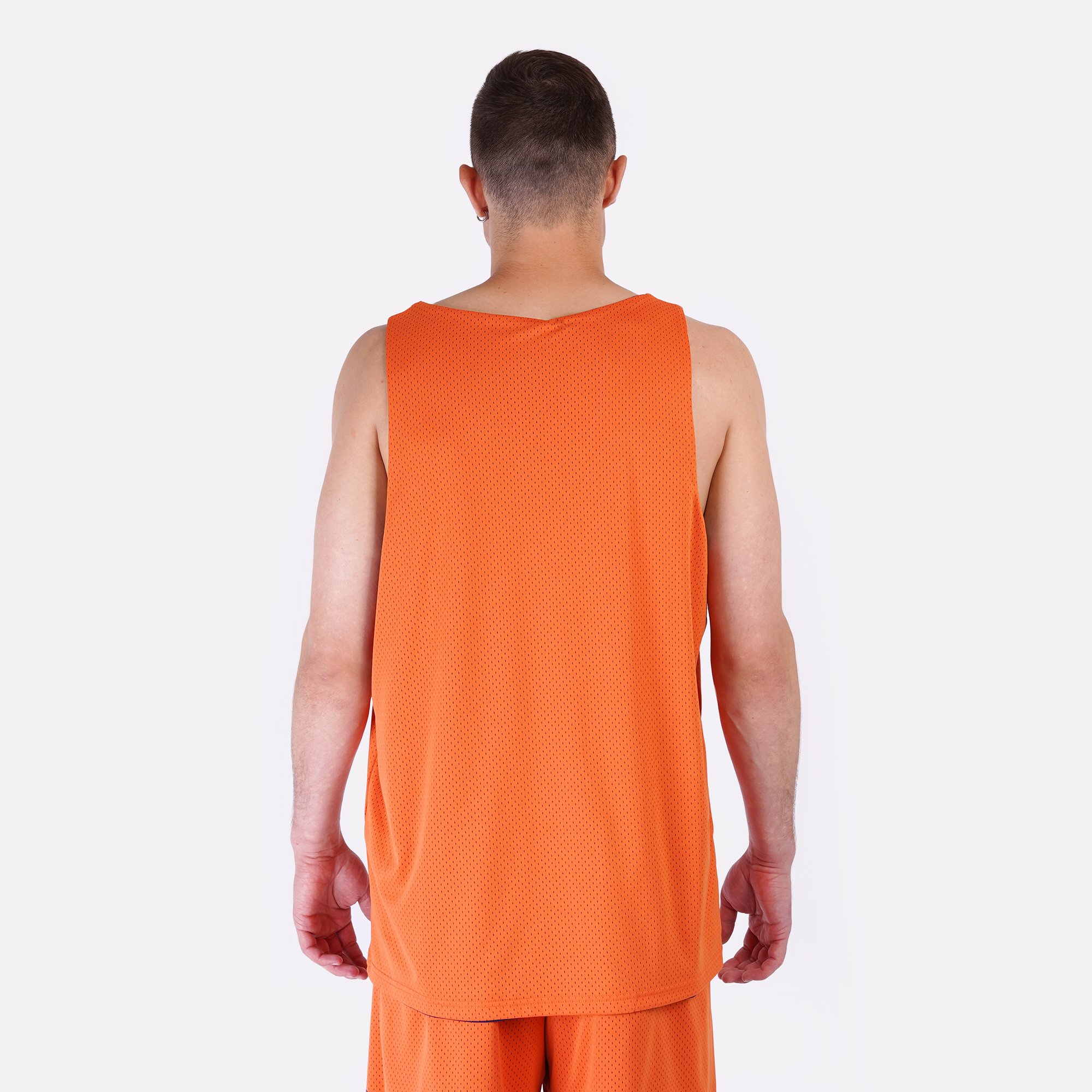 Мужская майка Hard Reversible Tank Top (Hard-tank top-navy/orange)  - цена, описание, фото 6