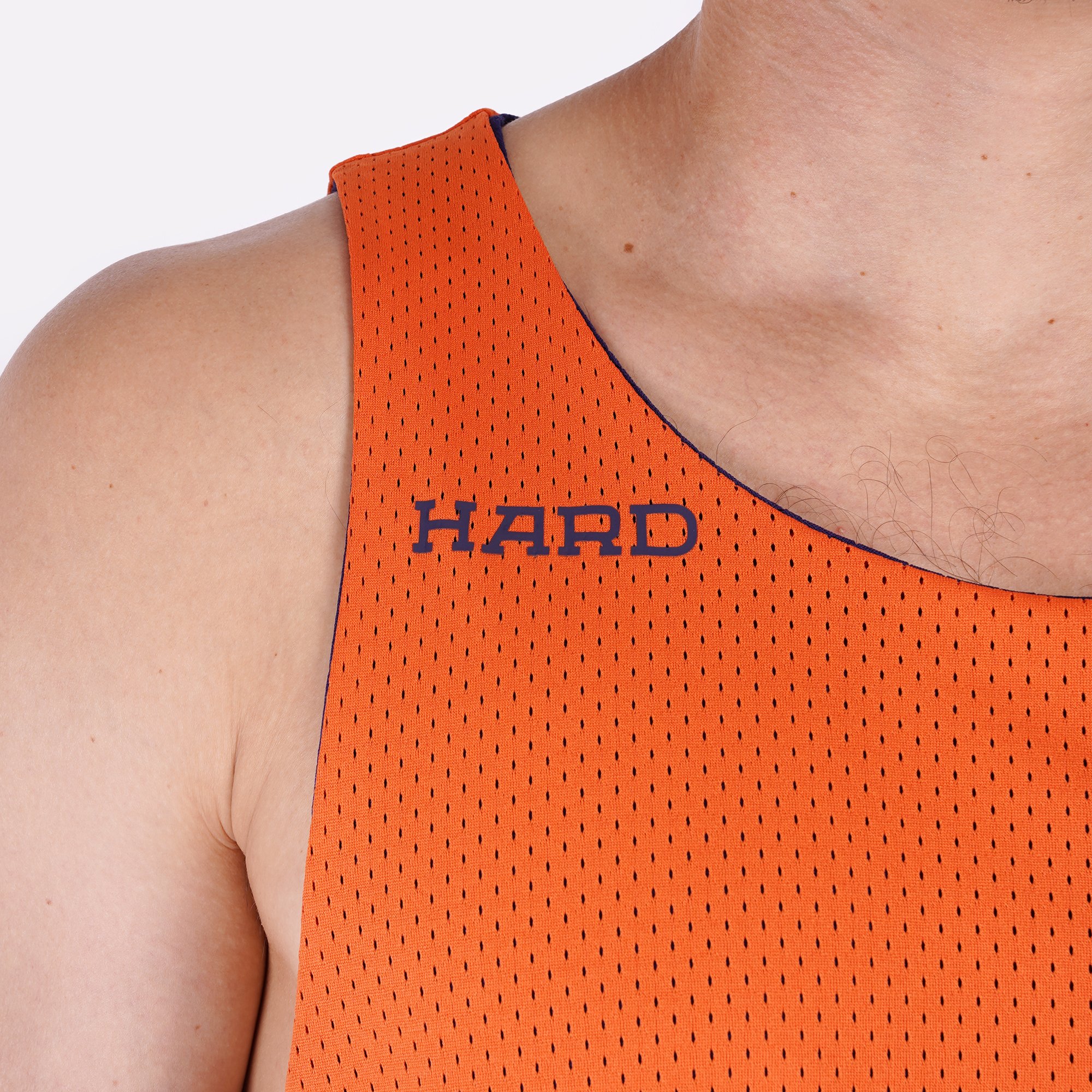 Мужская майка Hard Reversible Tank Top (Hard-tank top-navy/orange)  - цена, описание, фото 10